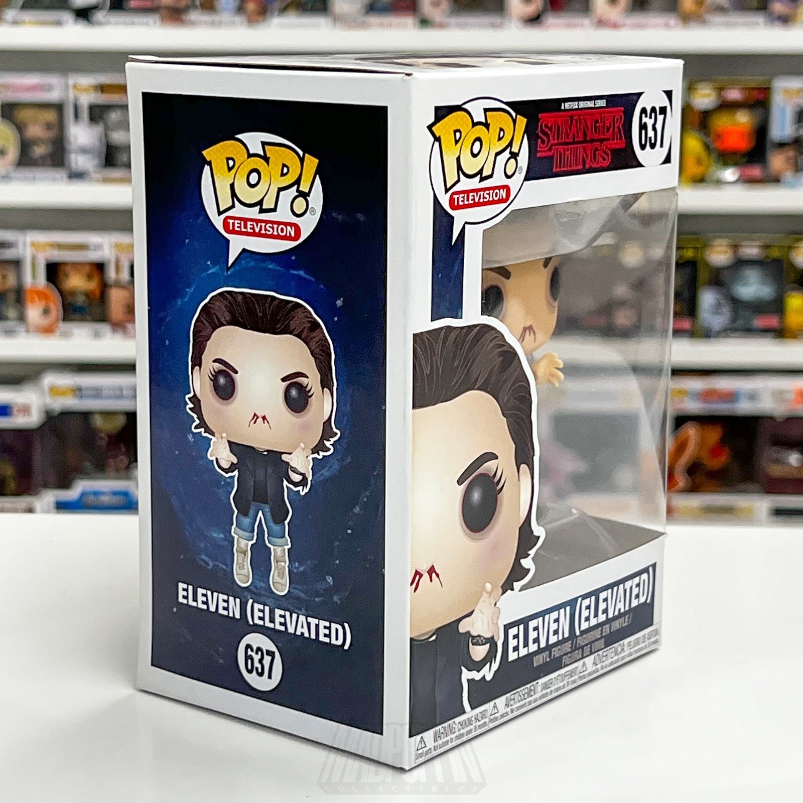 Funko Pop Television Stranger Things Eleven Elevated 637 Netflix Vinyl Figure5