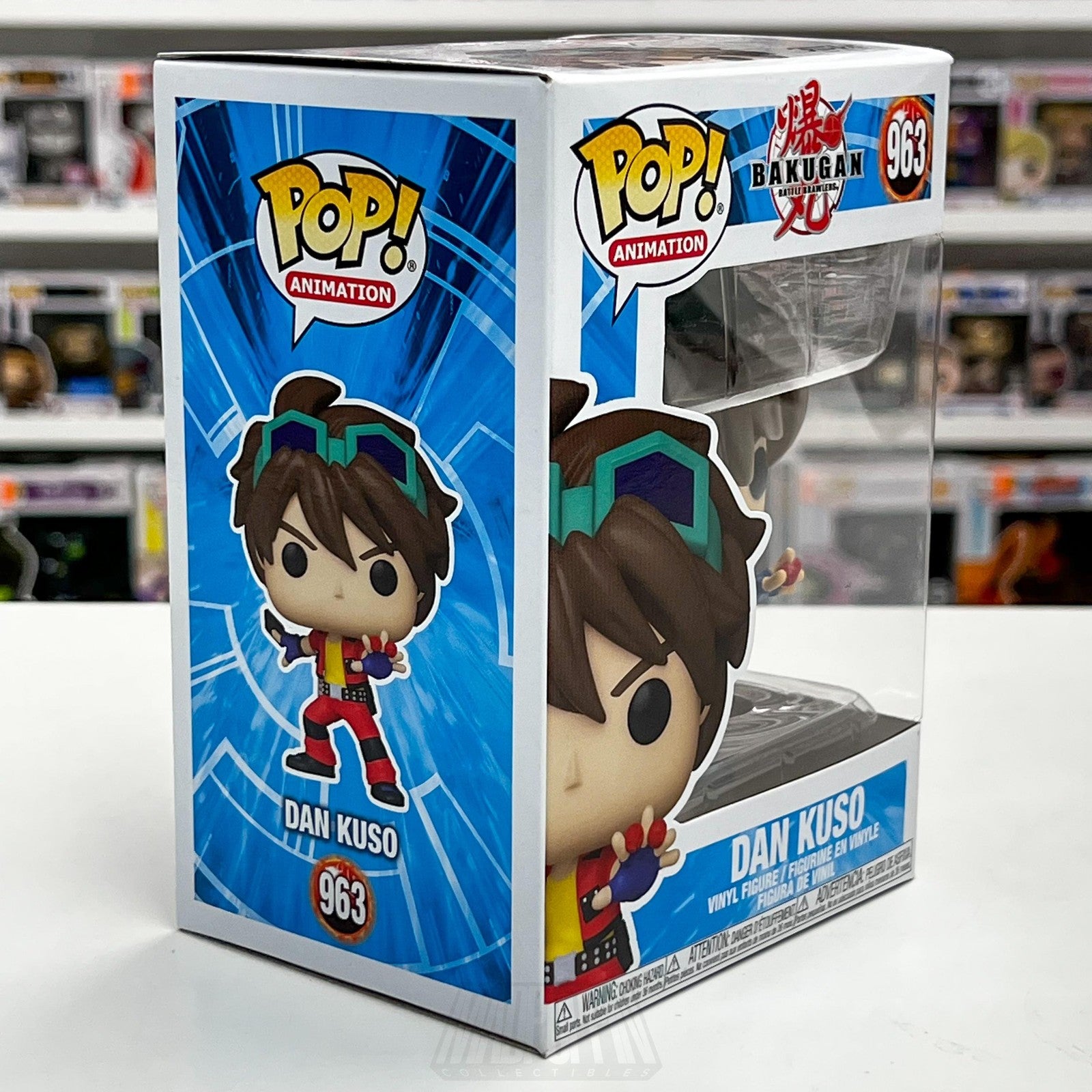 Funko Pop Animation Bakugan Battle Brawlers Dan Kuso 963 Vinyl Figure 20215