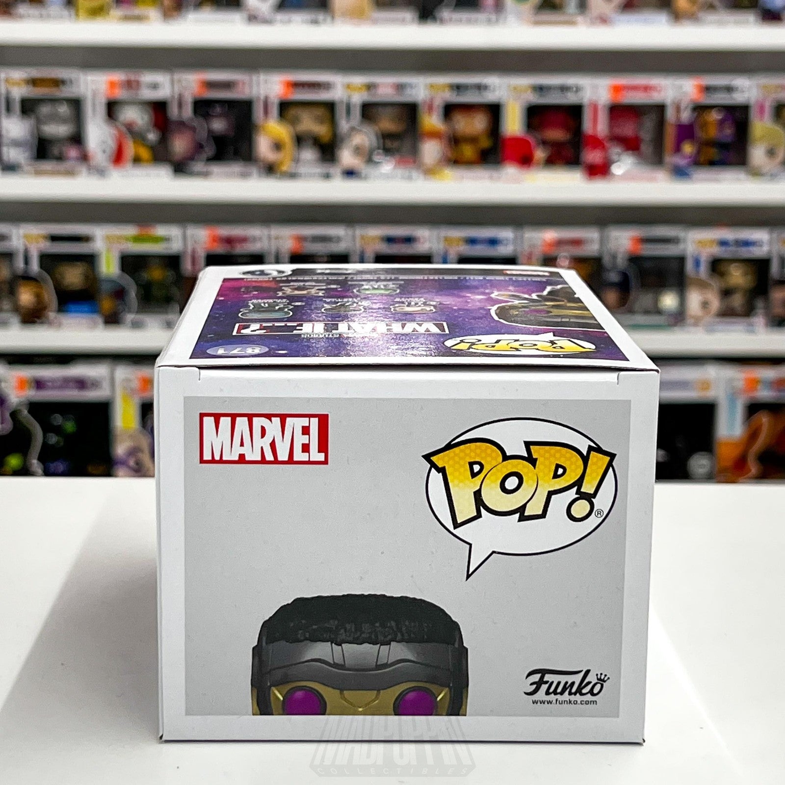 Funko Pop Marvel What If T'Challa Star-Lord #871 BoxLunch Exclusive Bobble-Head6