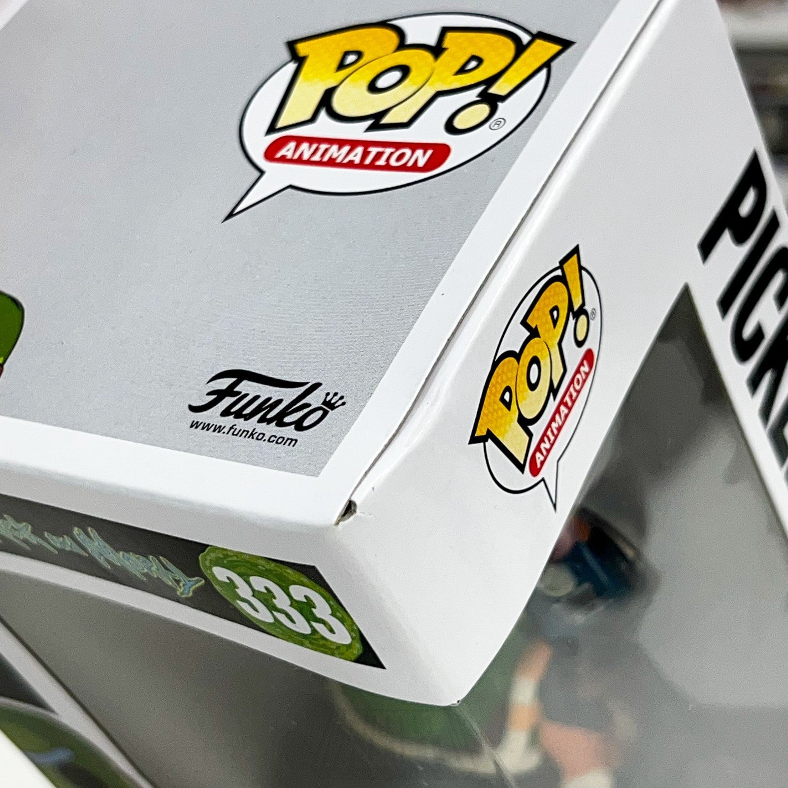 Funko Pop Animation Rick and Morty Pickle Rick 333 Adult Swim Vinyl Figure Toy8