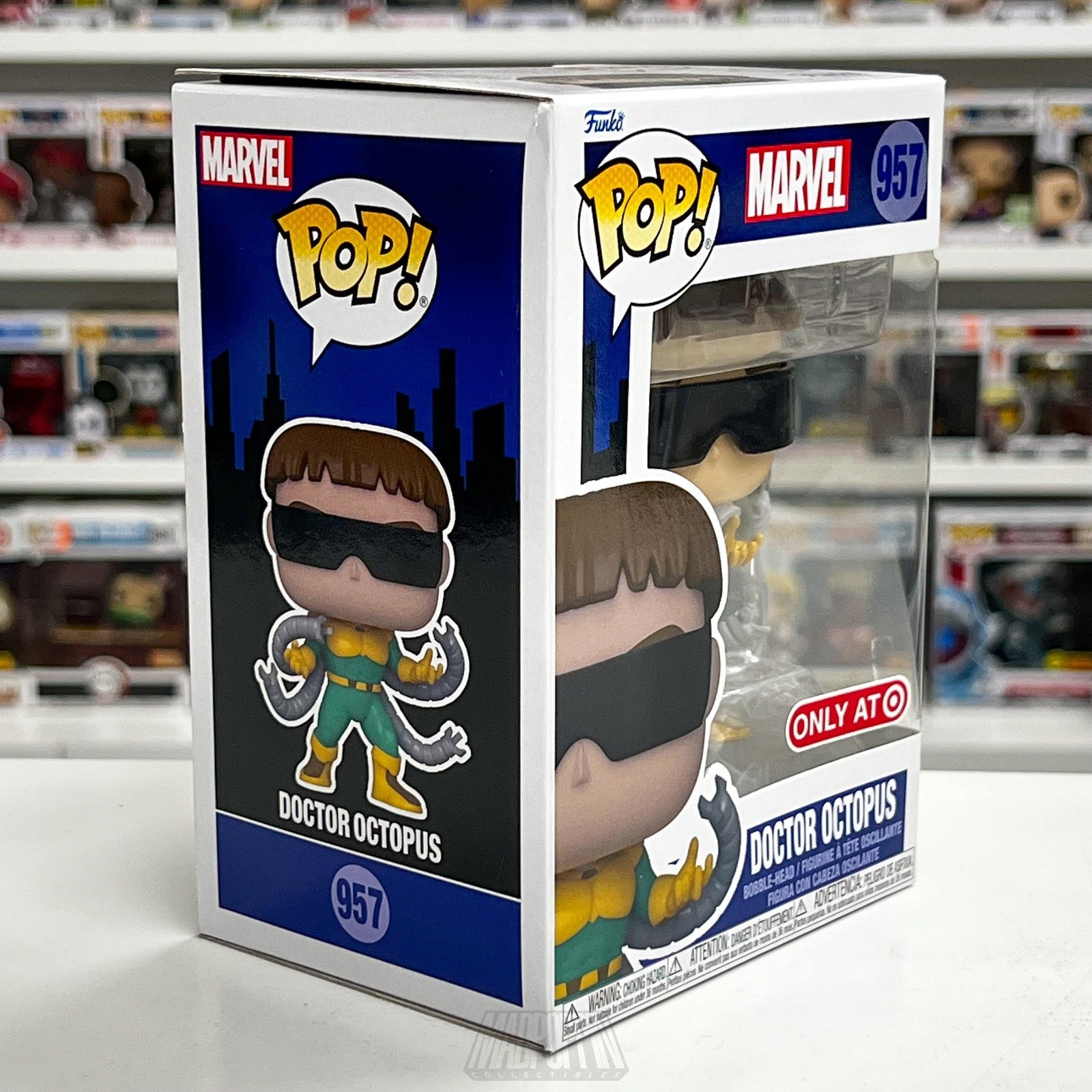 Funko Pop Marvel Doctor Octopus 957 Spider-Man Target Exclusive Vinyl Figure New