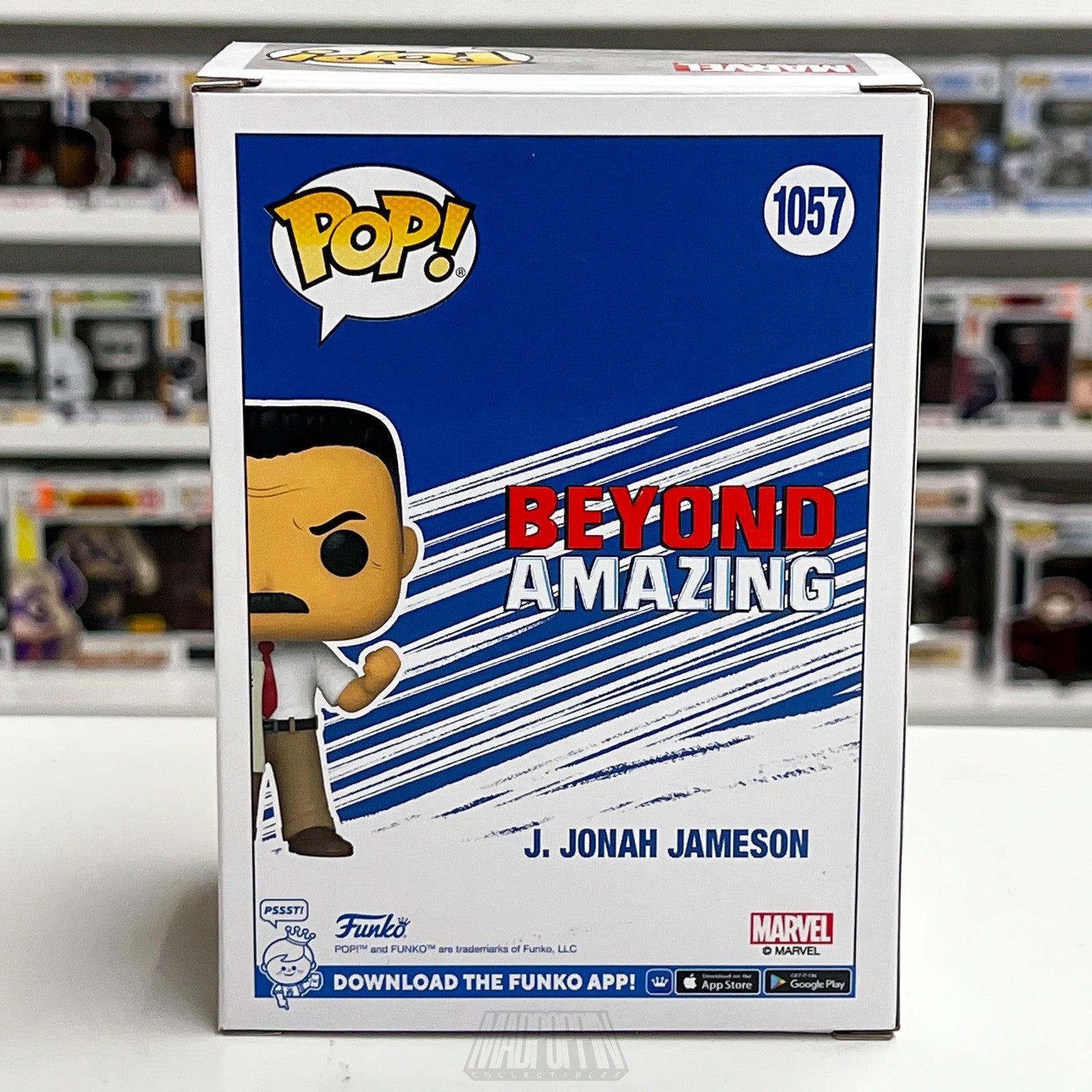 Funko Pop Marvel J Jonah Jameson 1057 Entertainment Earth Exclusive New Figure