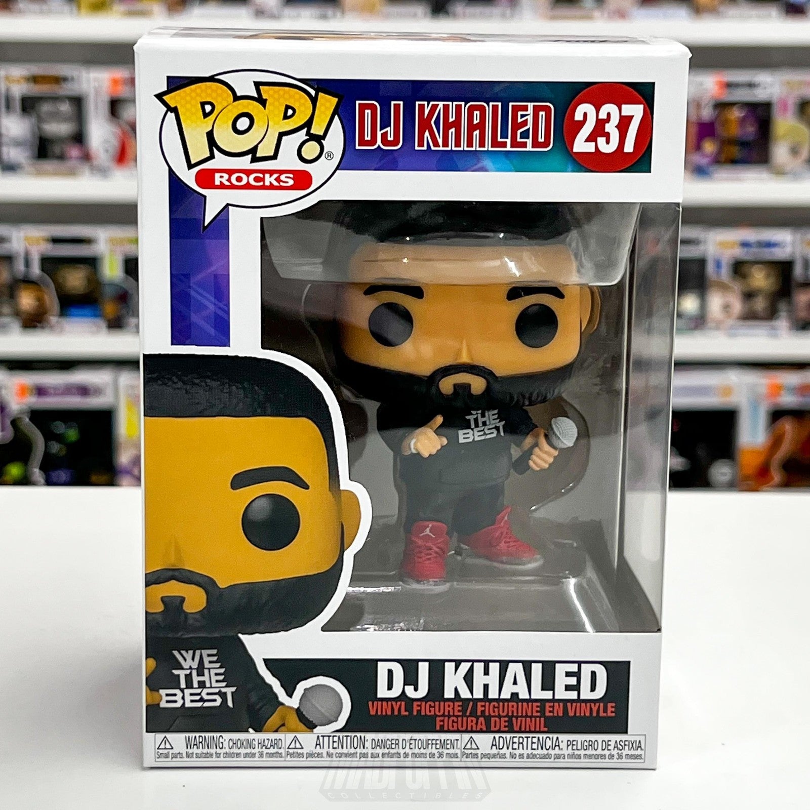 Funko Pop! Rocks DJ Khaled #237 Vinyl Figure We The Best 2021 Boxed Collectible0