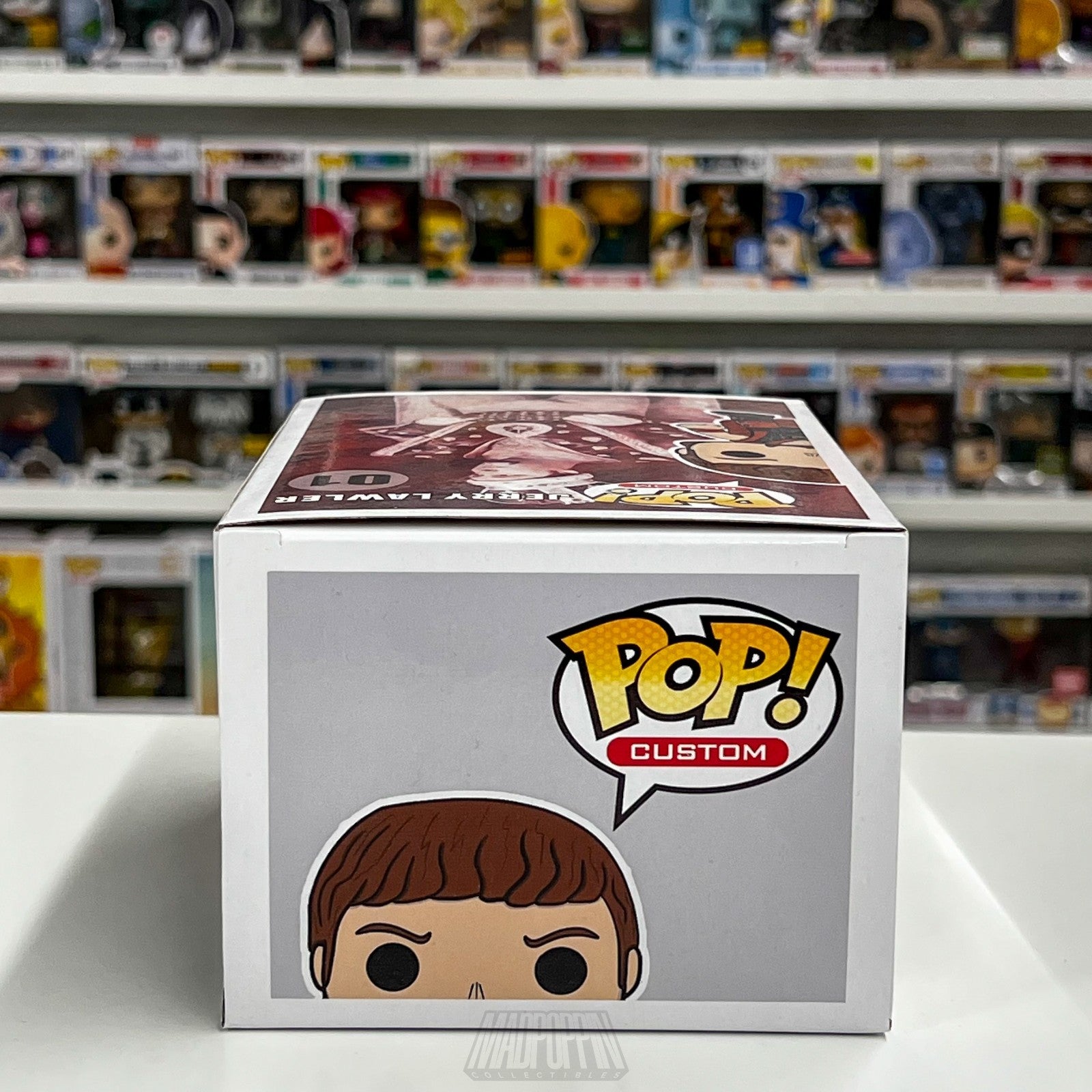 CUSTOM Funko Pop King Jerry Lawler Autographed Signed WWE Wrestling Heavyweight
