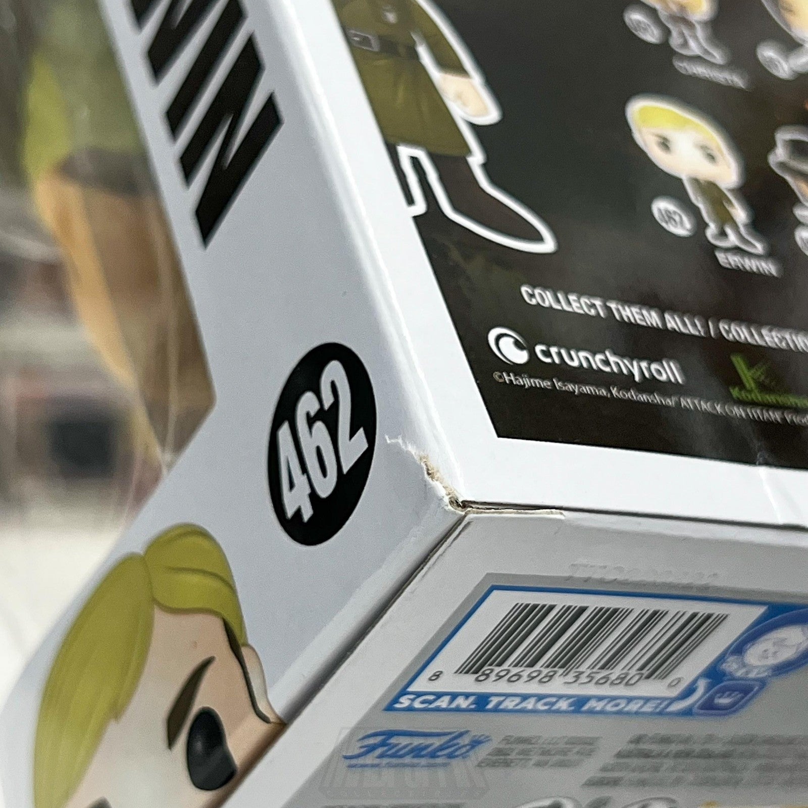 Funko Pop Anime Attack On Titan Erwin Smith 462 Vinyl Figure Animation AOT Toy9