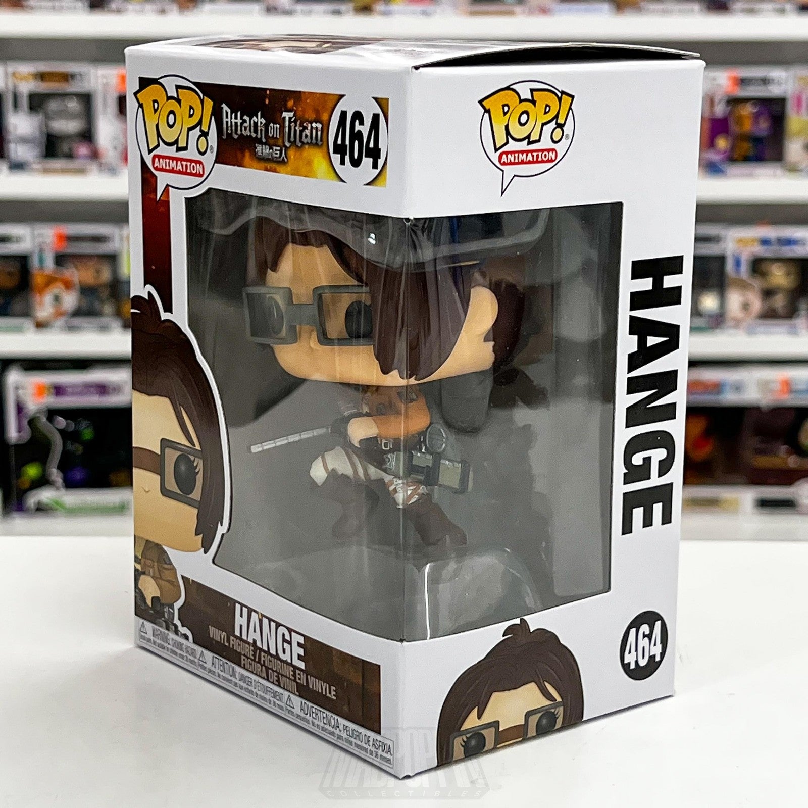 Funko Pop Anime Attack On Titan Hange 464 Vinyl Figure AOT Animation Toy Manga1