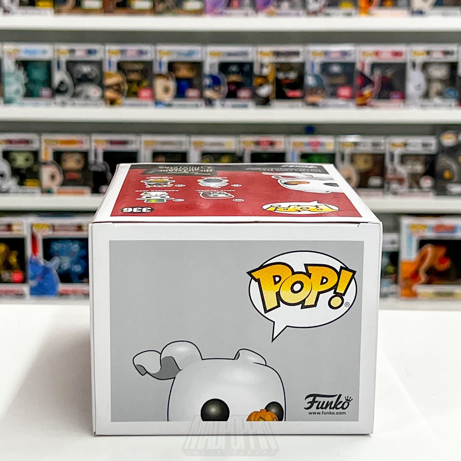 Funko Pop Disney Nightmare Before Christmas Zero Bone Boxlunch 336 Vinyl Figure6