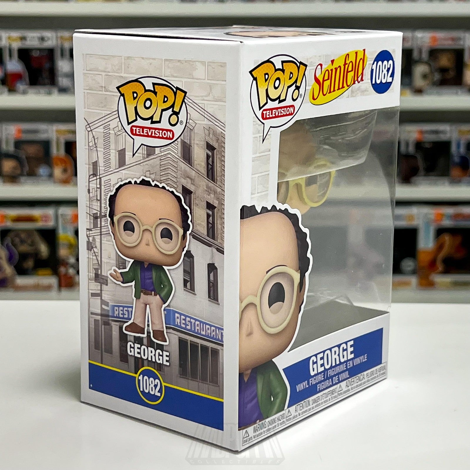 Funko Pop! Television Seinfeld #1082 George Costanza Toy Comedy Sitcom TV Show