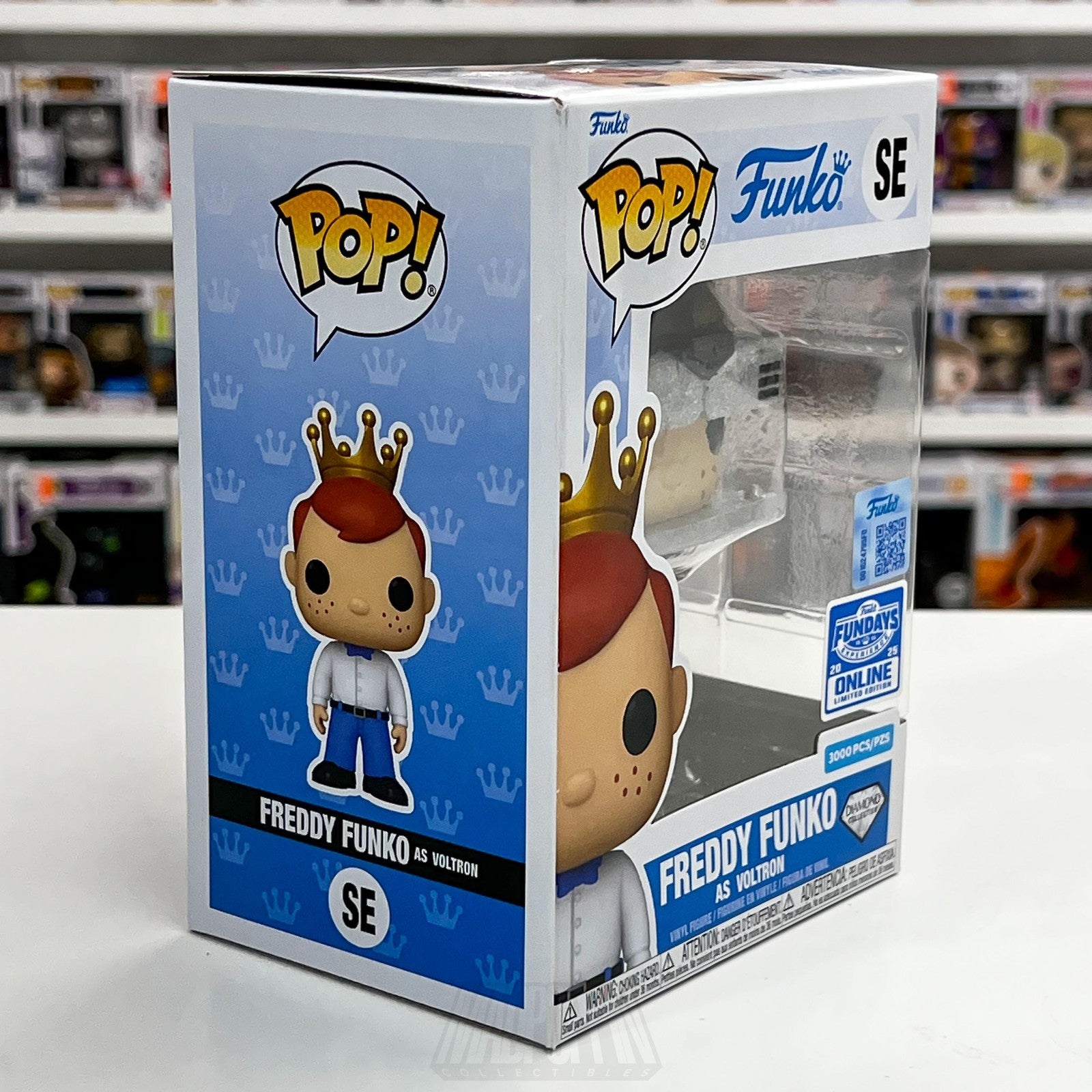 Funko Pop Freddy as Voltron Diamond Collection Fundays 2025 LE 3000 Online NIB5