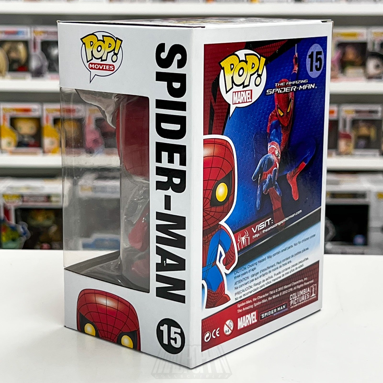 Funko Pop Marvel The Amazing SpiderMan 15 Superhero Original 2012 Vinyl Figure2