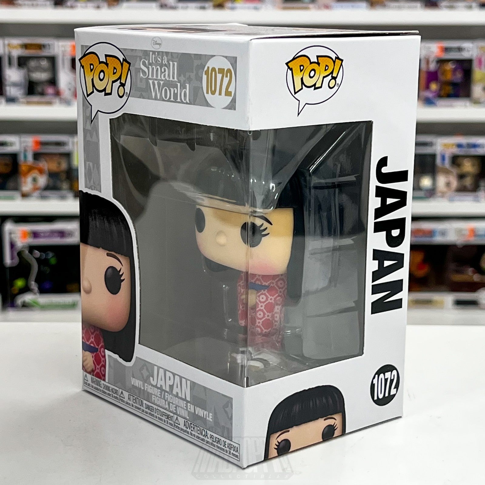 Funko Pop Disney It's A Small World Japan 1072 Fantasyland Ride Vinyl Figure Toy1