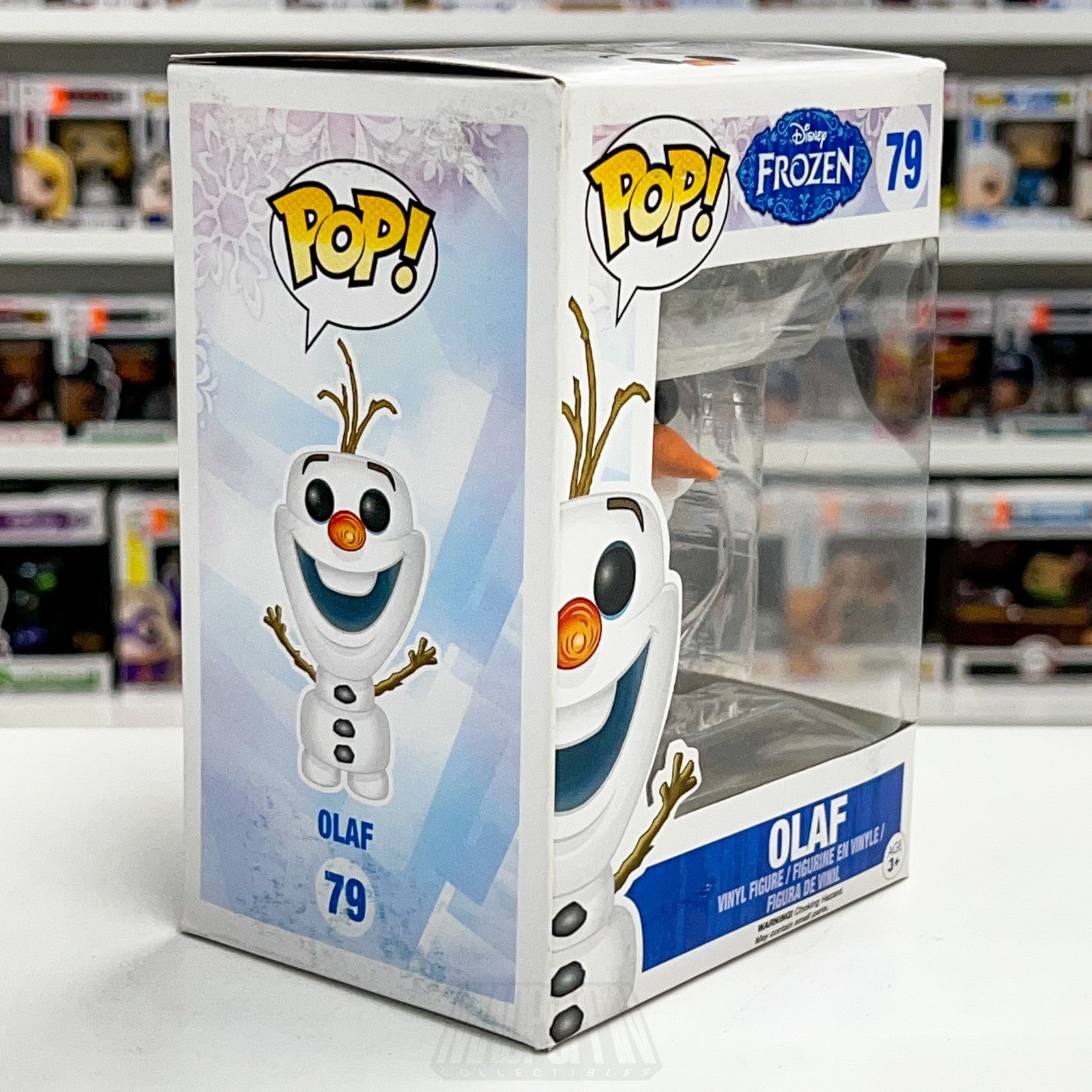 Funko Pop Disney Frozen Olaf 79 Vinyl Figure Snowman Hans Christian Andersen Toy5