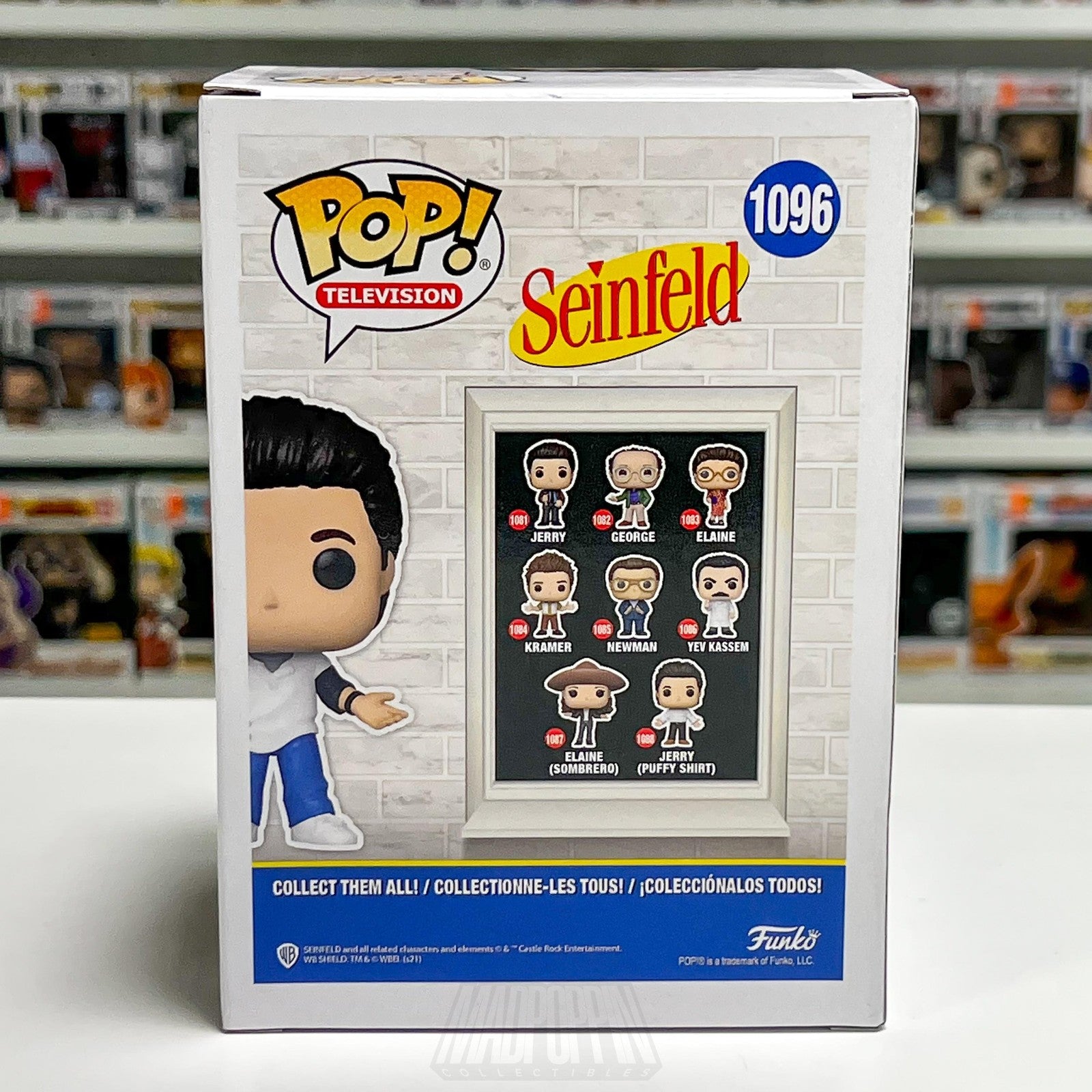 Funko Pop Television Seinfeld Jerry 1096 Target Vinyl Figure Toy Comedy Sitcom