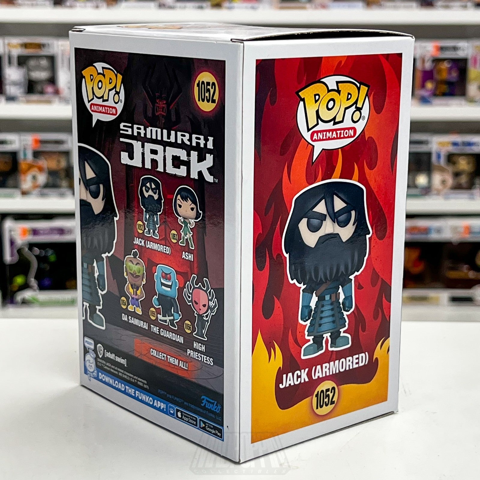 Funko Pop Animation Samurai Jack Armored 1052 Vinyl Figure Cartoon Network Toy4