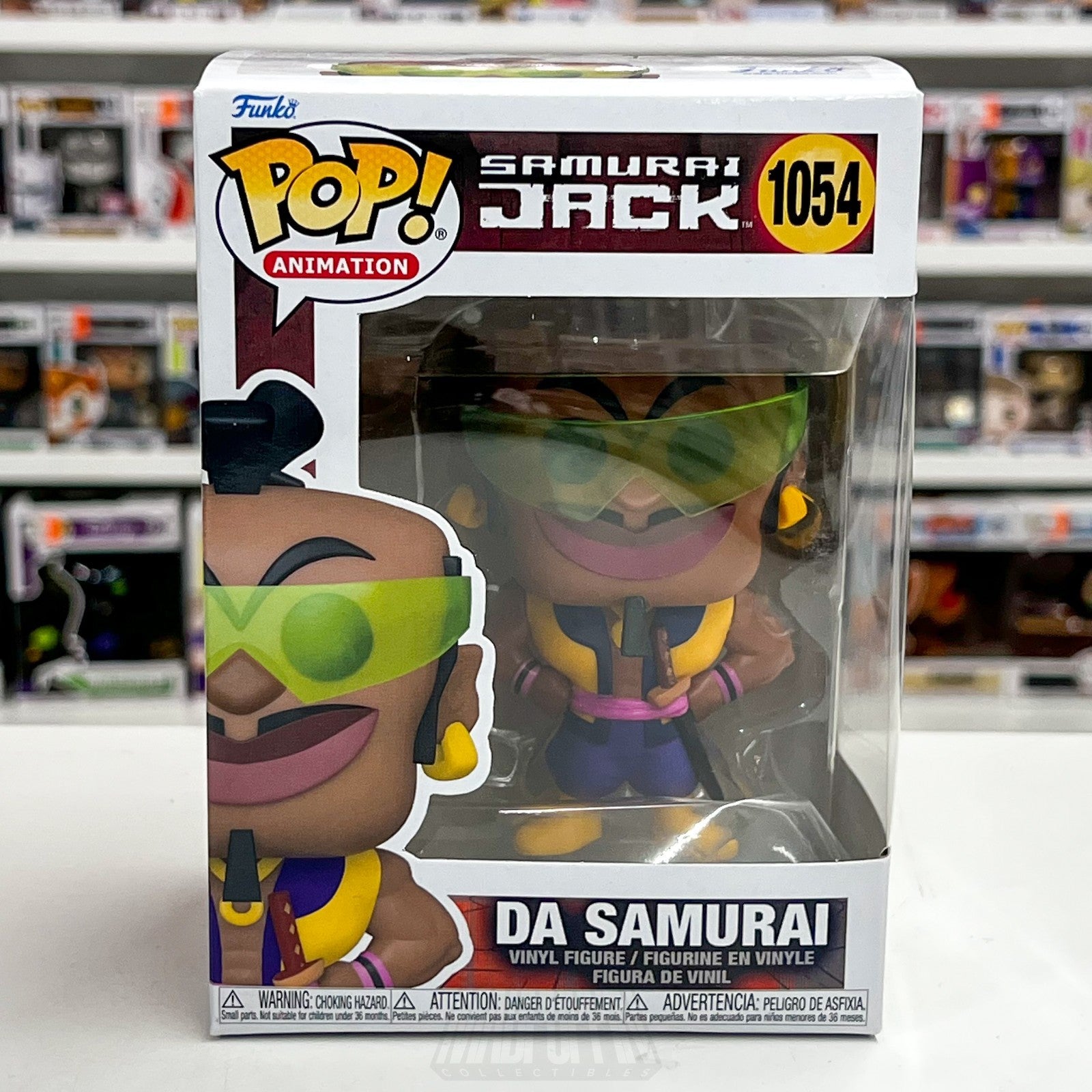 Funko Pop Animation Samurai Jack Da Samurai 1054 Vinyl Figure Cartoon Network0