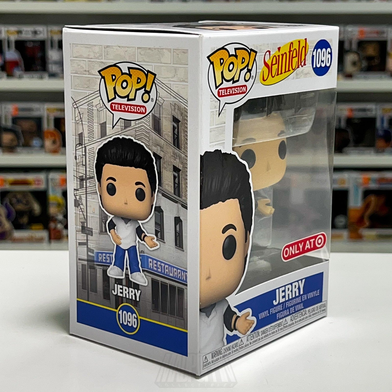 Funko Pop Television Seinfeld Jerry 1096 Target Vinyl Figure Toy Comedy Sitcom