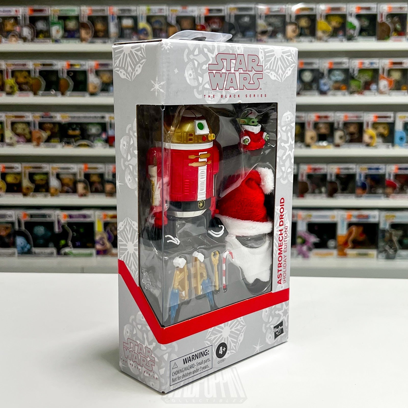 Hasbro Star Wars Black Series Astromech Droid Holiday Edition 6 Inch Figure R2D2