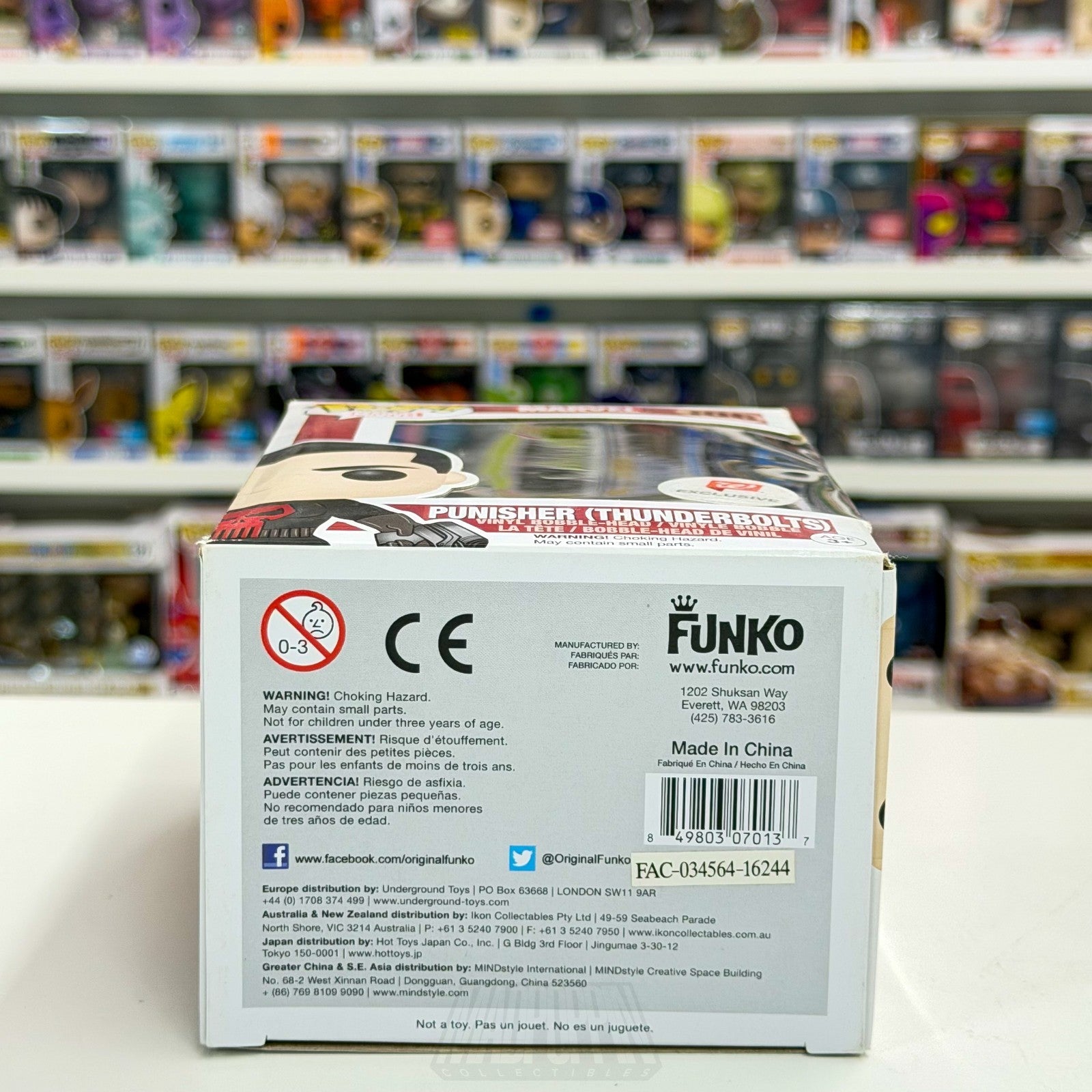 Funko Pop Marvel Punisher Thunderbolts Walgreens 106 Antihero Vigilante Figure7