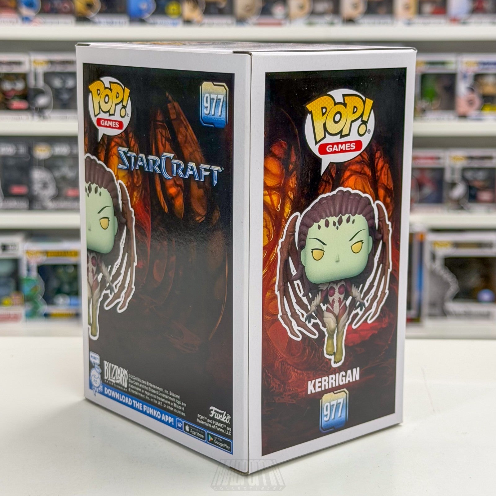 Funko Pop Video Games Starcraft Kerrigan GameStop 977 Blizzard Toy Vinyl Figure4