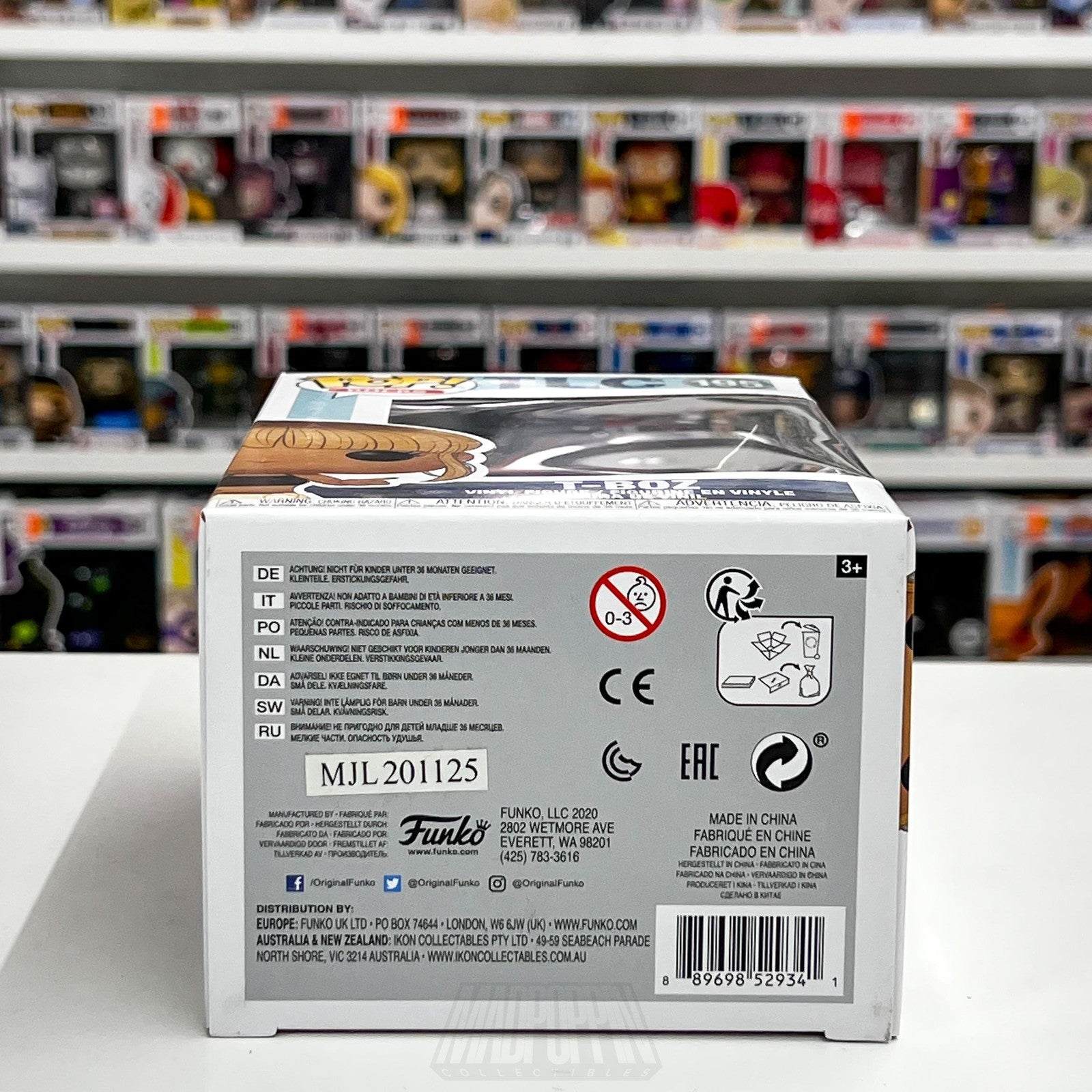 Funko Pop Rocks TLC T-Boz 195 Waterfalls Video Vinyl Figure 90s R&B Atlanta NIB7