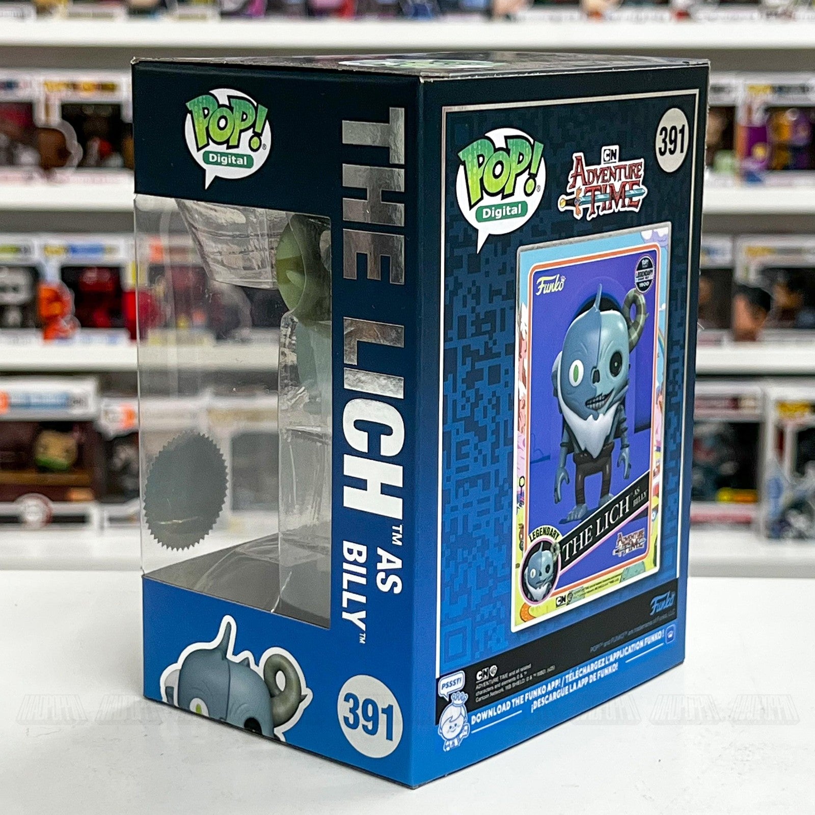 Funko Pop Digital Adventure Time The Lich as Billy 391 Legendary 1900 PCS Vinyl