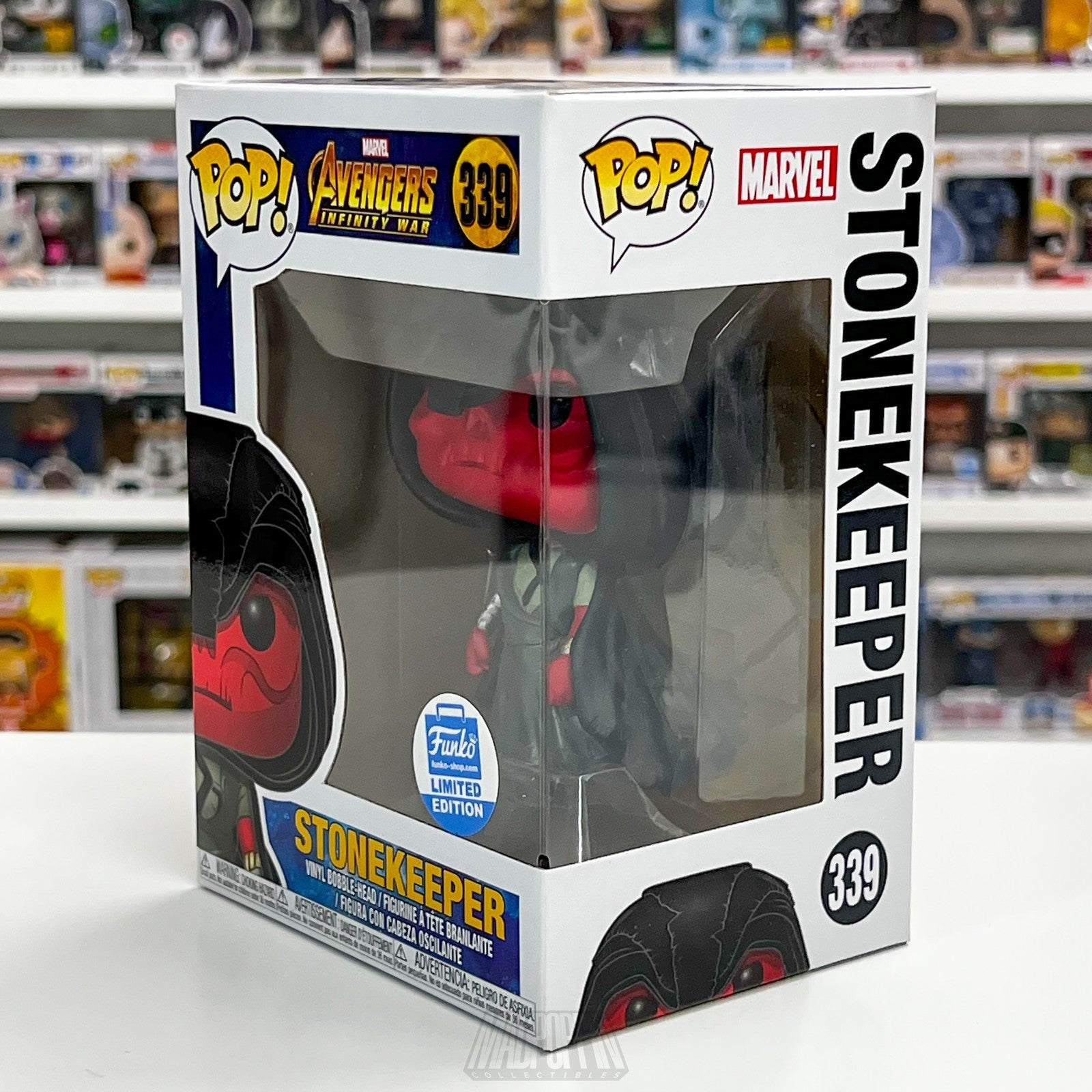 Funko Pop Marvel Stonekeeper 339 Avengers Infinity War Limited Edition Vinyl Fig