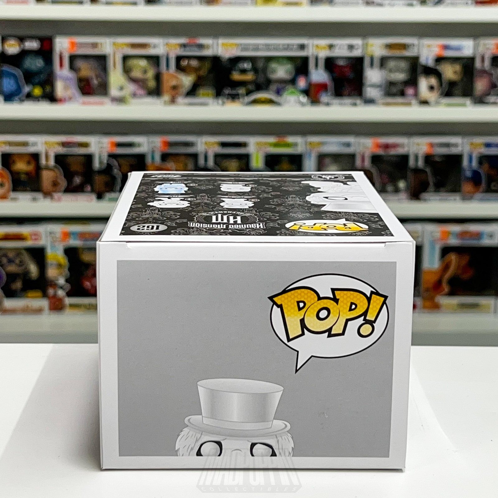 2022 フィジー「ホーンテッドハウス」ハロウィン 1オンス純銀（蓄光） Funko Pop Disney Haunted Mansion Phineas #162 Glow in the Dark LE 1000