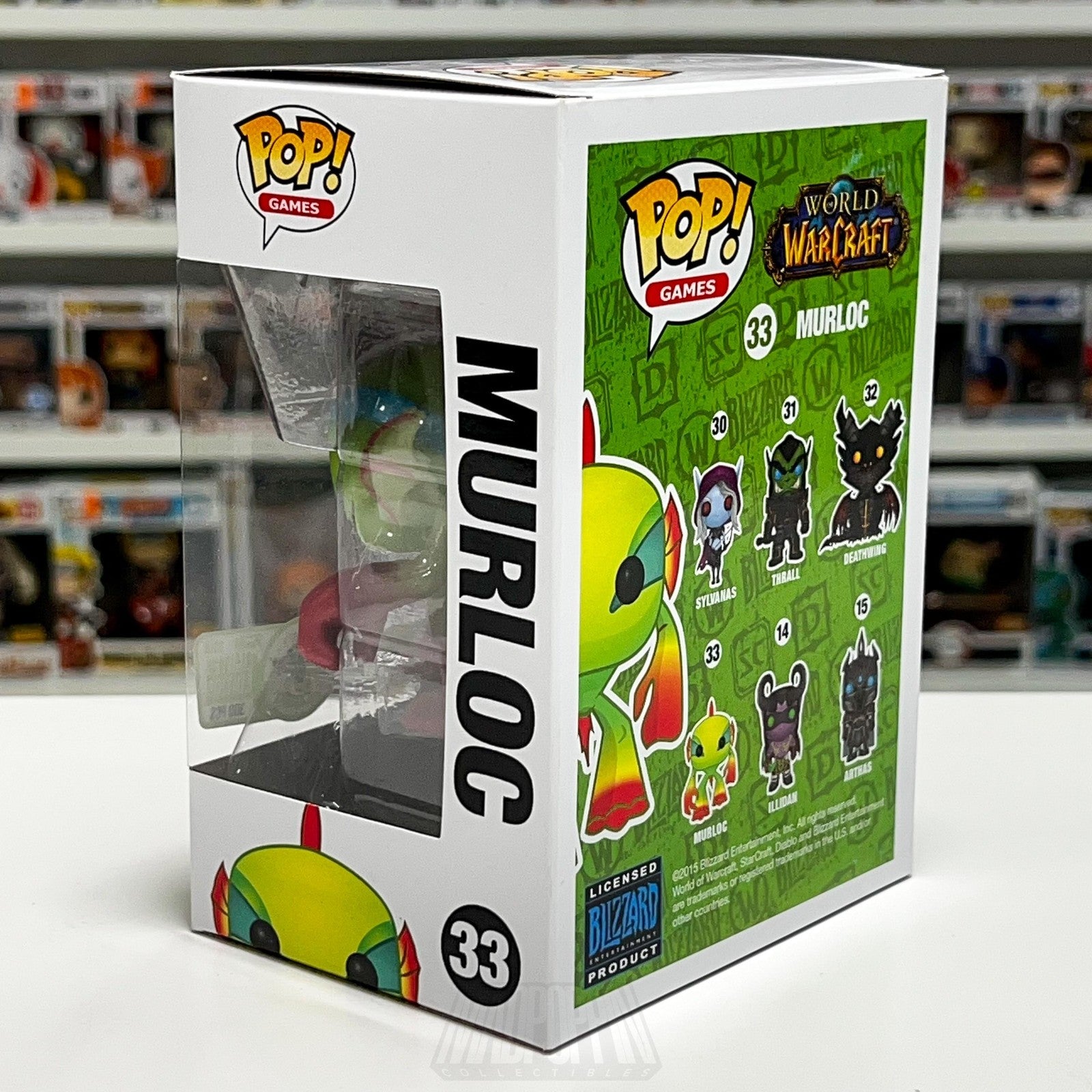 Funko Pop Games World of Warcraft Murloc 33 Glow Limited 300 PCS Vinyl Figure