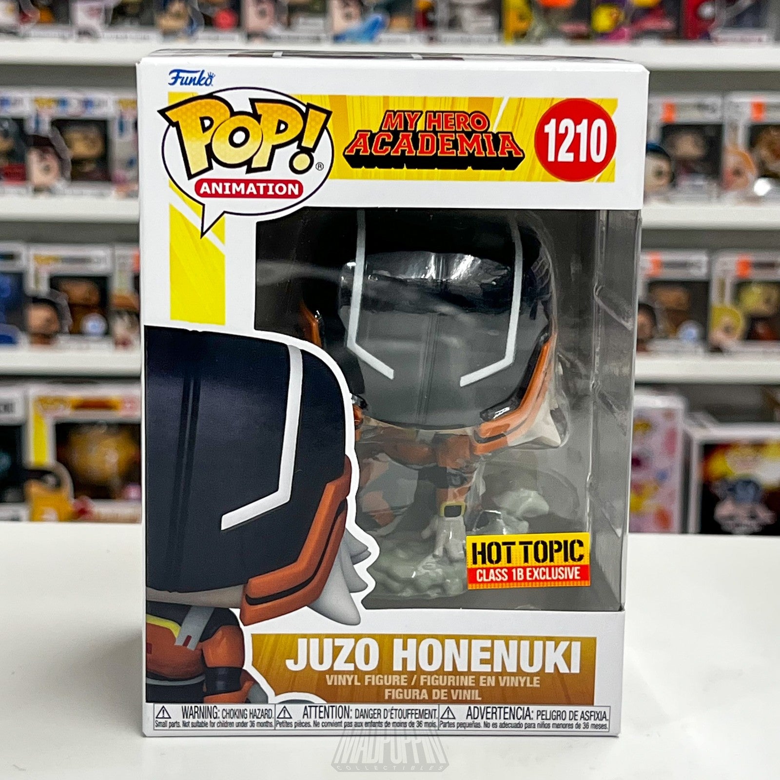 Funko Pop My Hero Academia Juzo Honenuki 1210 Hot Topic Anime Vinyl Figure New