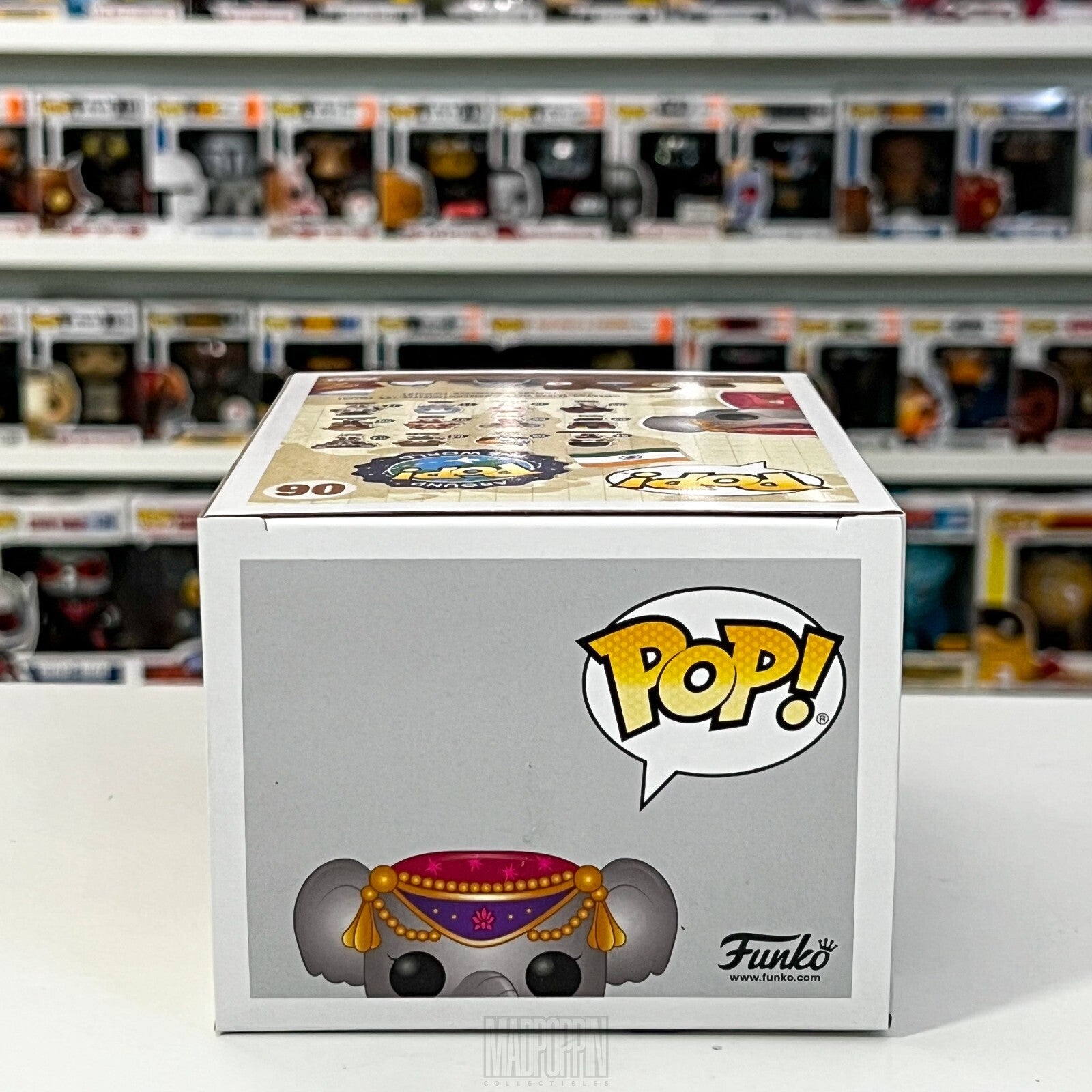 Funko Pop Around the World India Priya The Elephant w/Enamel Pin Vaulted 06