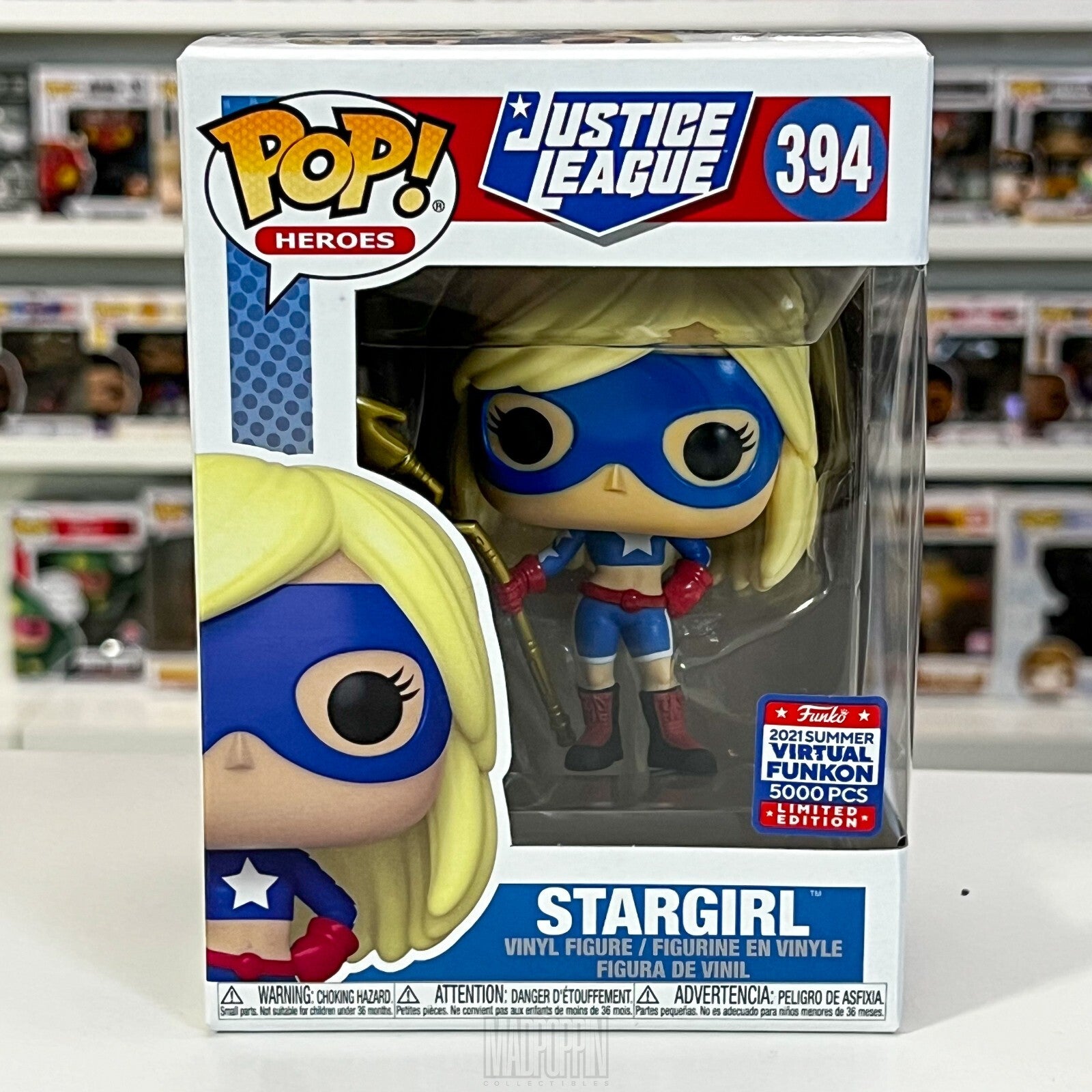 Funko Pop DC Super Heroes Justice League StarGirl Virtual Funkon 5000 Pcs 394