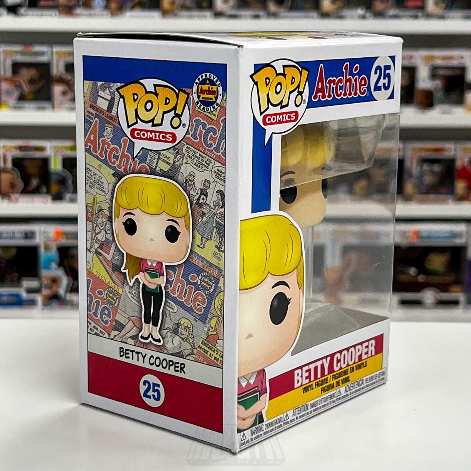 Funko Pop Comics Archie Elizabeth Betty Cooper 25 Riverdale Toy Vinyl Figure5