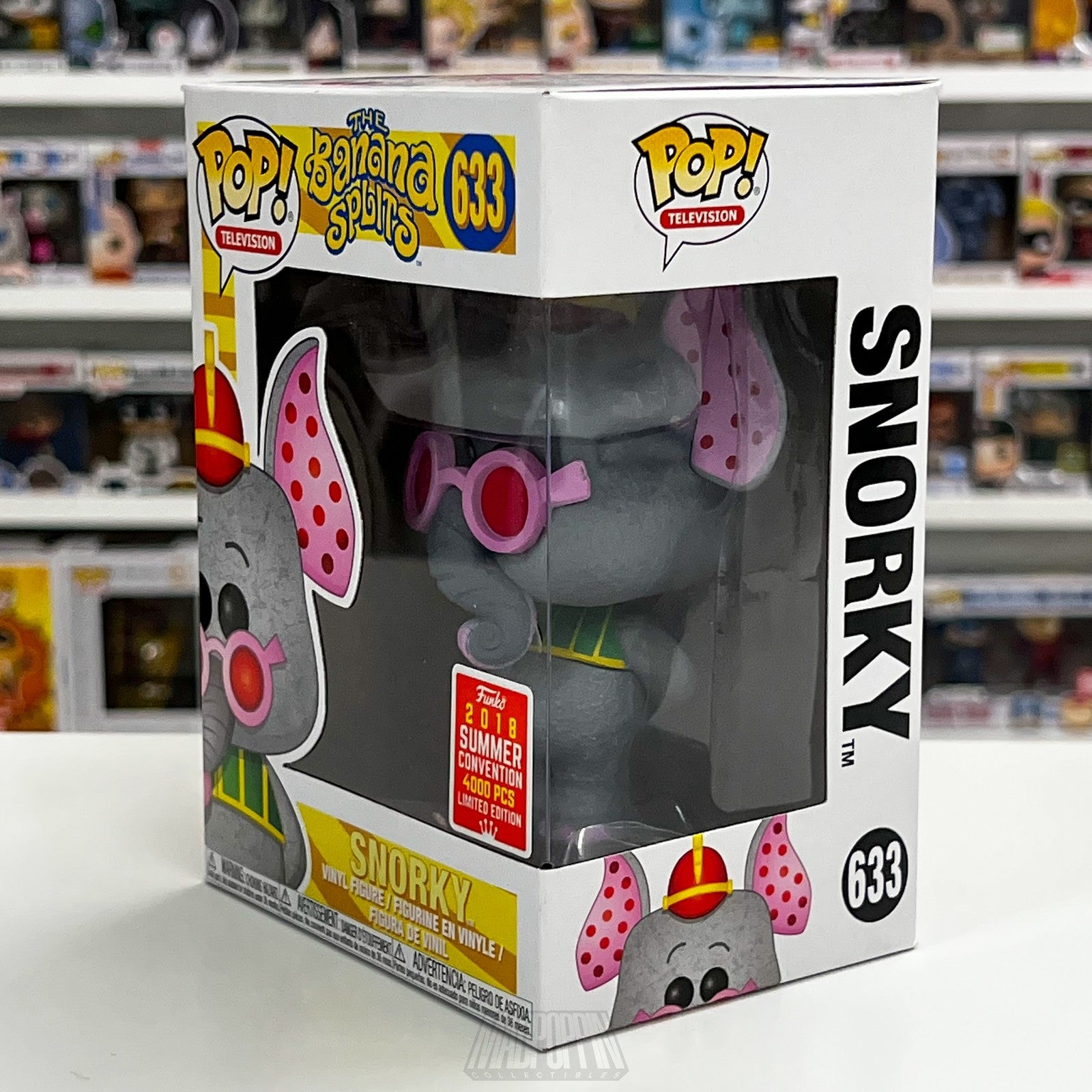 Funko Pop Snorky 633 The Banana Splits 2018 Summer Convention Limited Edition