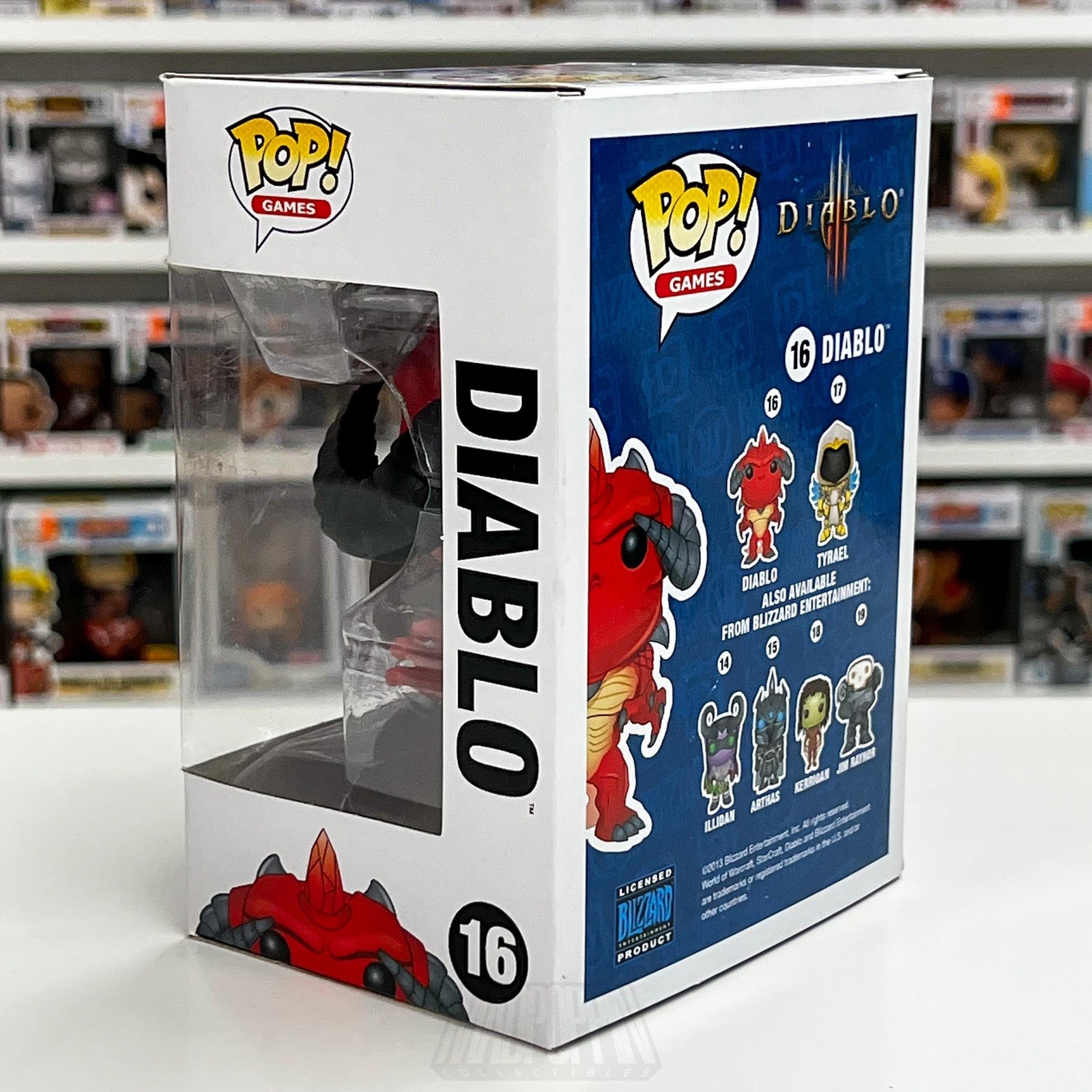 Funko Pop! Games Diablo 16 Vinyl Figure Blizzard Entertainment Collectible Toy
