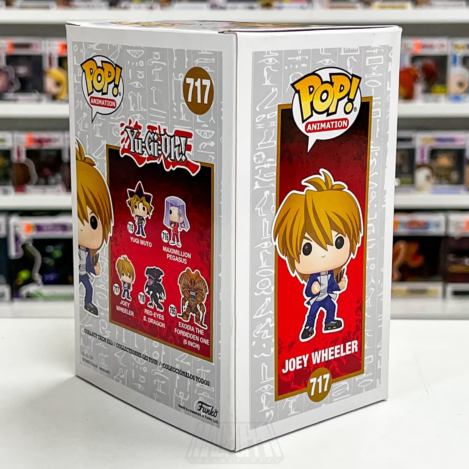 Funko Pop Anime Yu-Gi-Oh Joey Wheeler 717 Animation Manga TCG Japan Vinyl Figure4