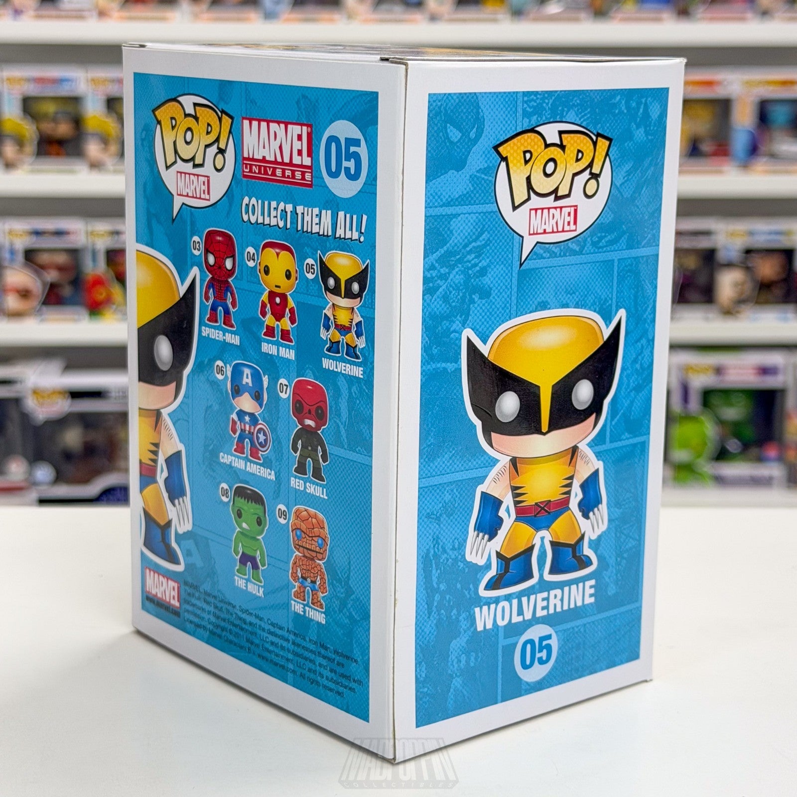 Funko Pop Marvel Universe Wolverine Brown Suit 05 X-Men Mutant Toy Vinyl Figure4