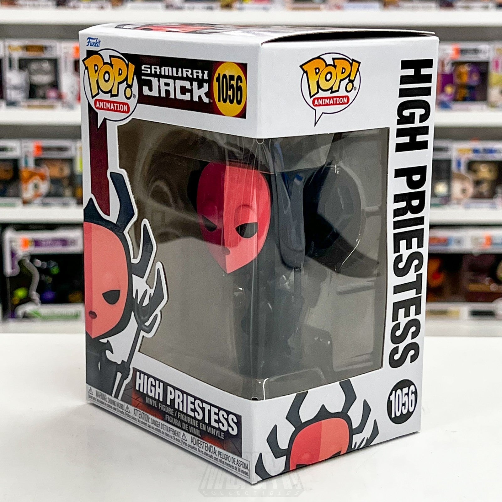 Funko Pop Animation Samurai Jack High Priestess 1056 Figure Cartoon Network1