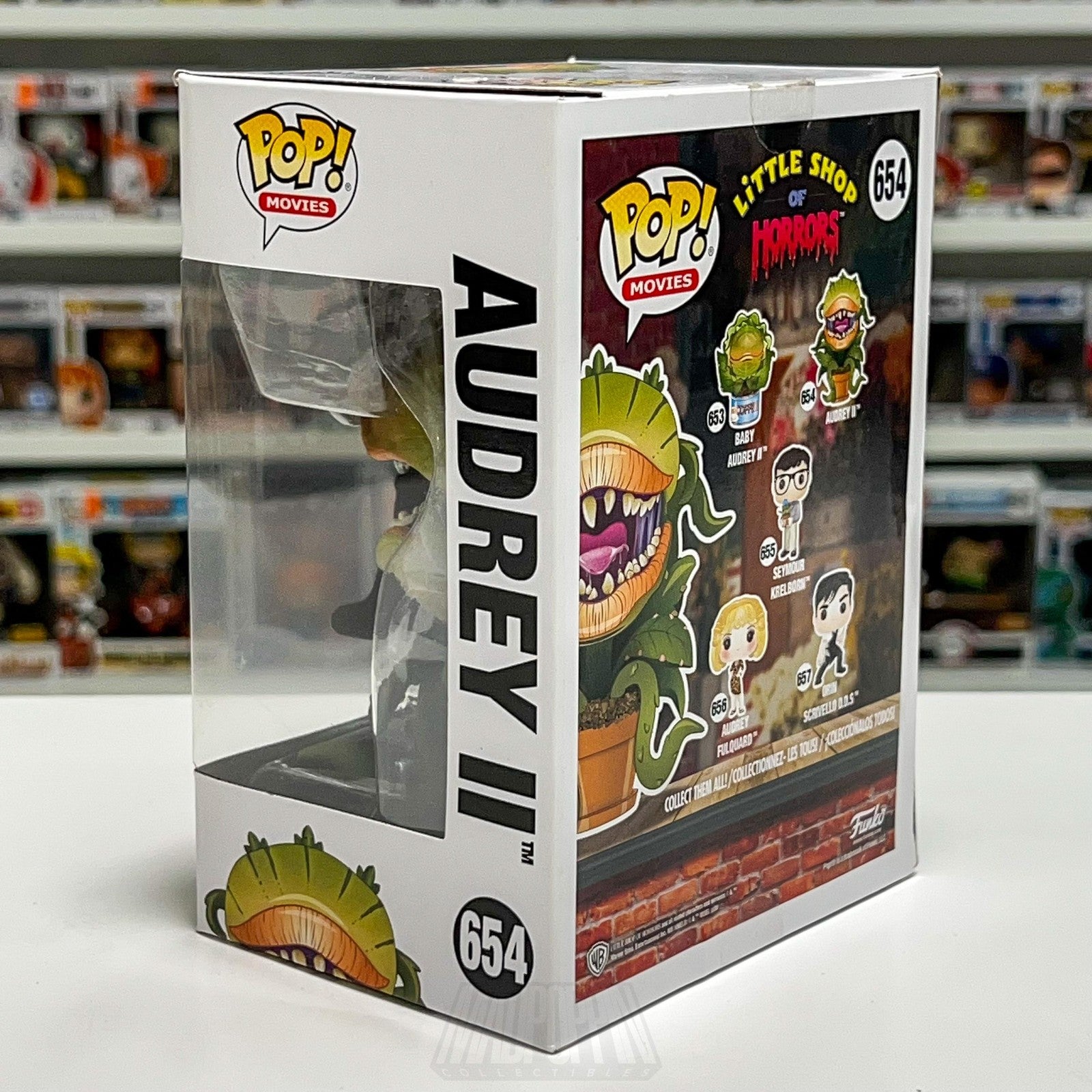 Funko Pop Movies Little Shop of Horrors Audrey II 654 Figure Comedy Frank Oz
