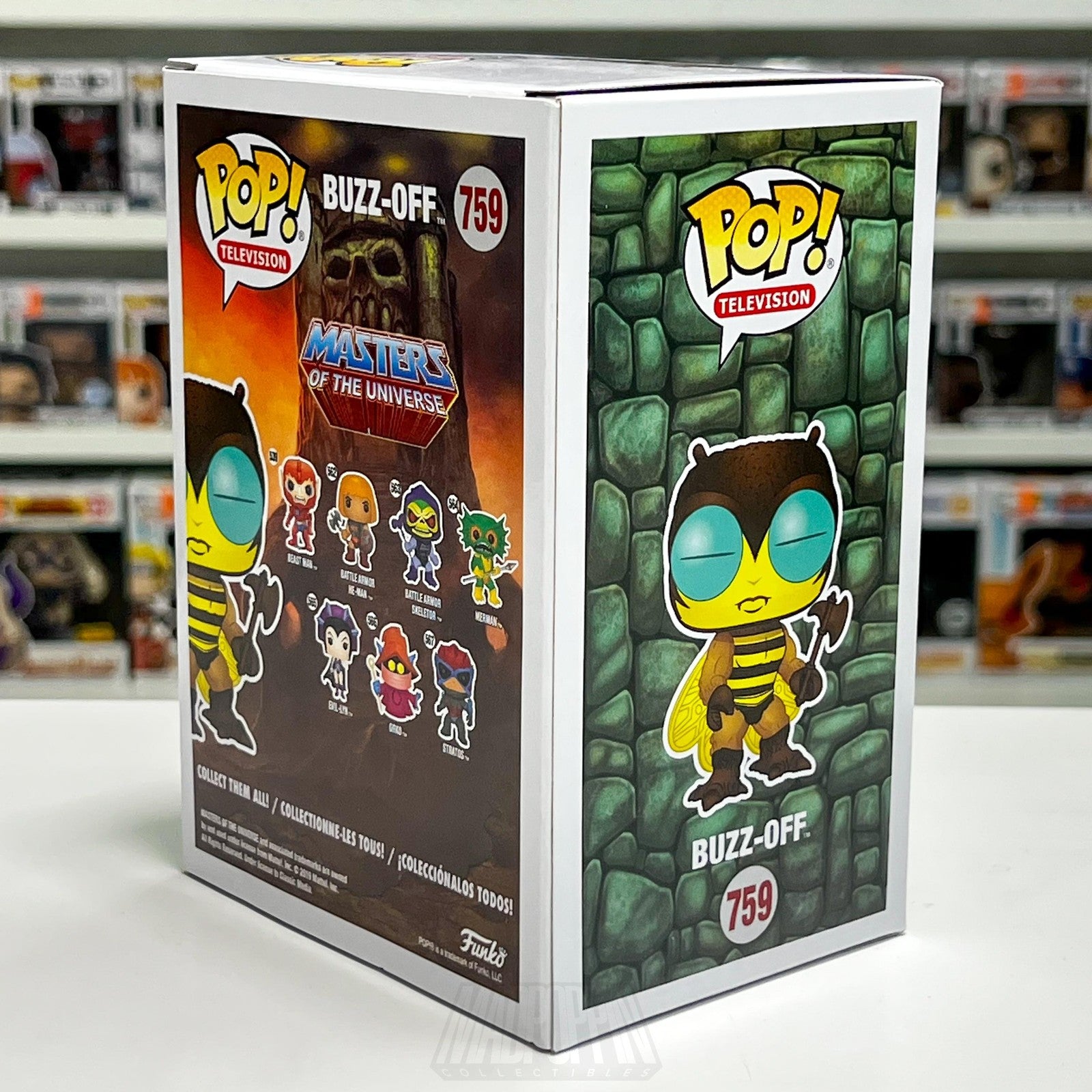 Funko Pop Masters of the Universe MOTU Buzz-Off 759 2019 Spring Convention Toy