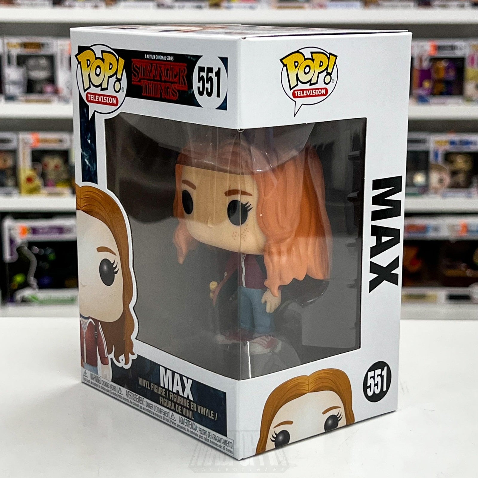 Funko Pop Television Stranger Things Max Mayfield 551 Vinyl Figure Horror Sci-Fi1
