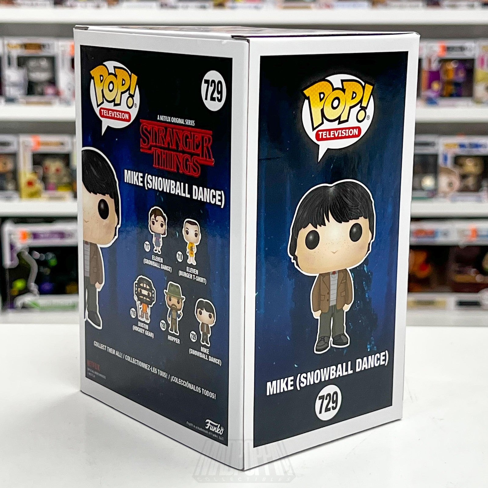 Funko Pop Television Stranger Things Mike Snowball Dance 729 Vinyl Figure Horror4