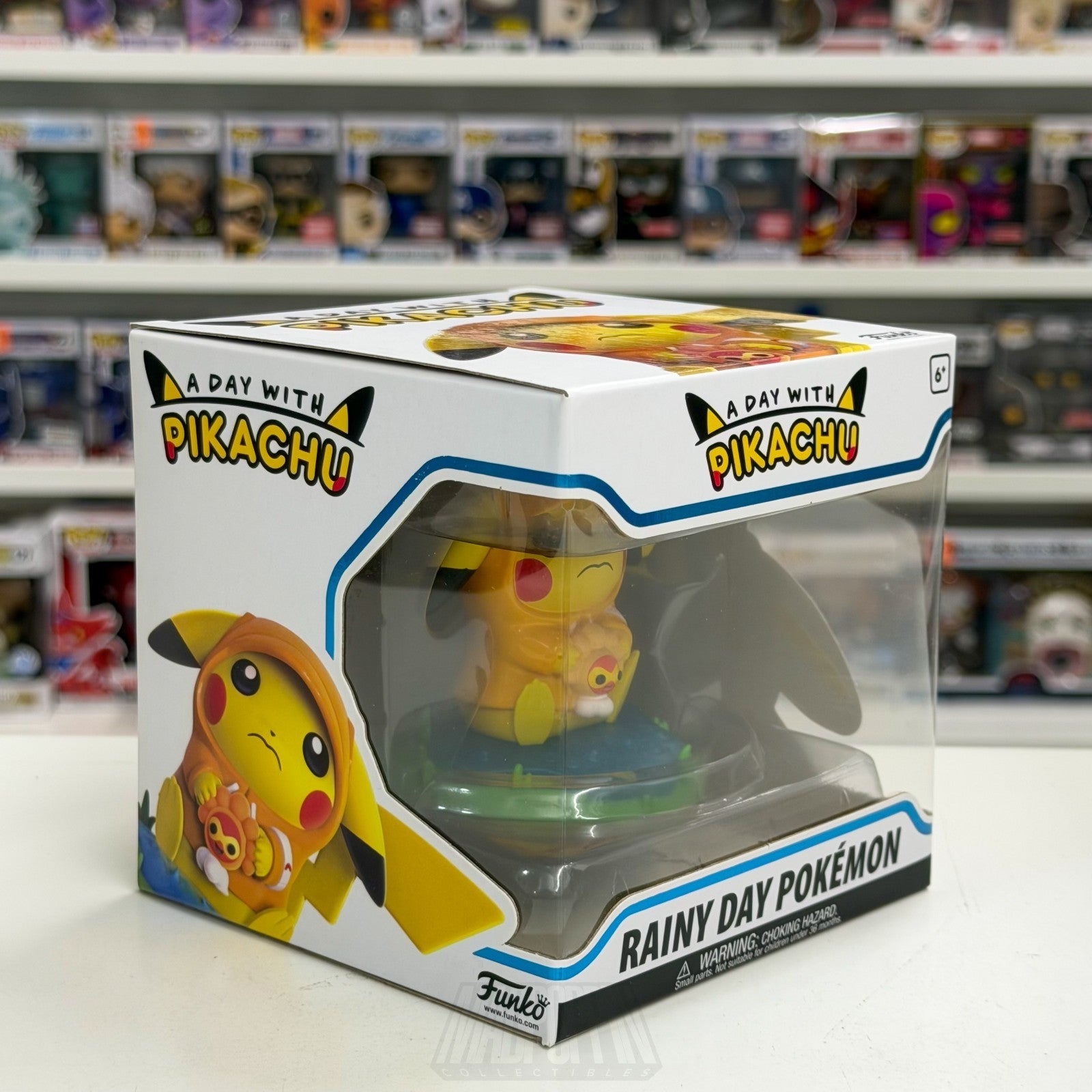 Funko A Day With Pikachu Rainy Day Pokemon Center TCG Japanese Game Vinyl Figure5