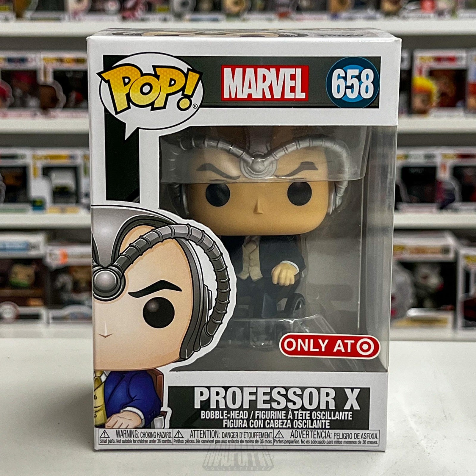 Funko Pop Marvel Professor X 658 Mutant X-Men United X2 Target Figure Toy NIB
