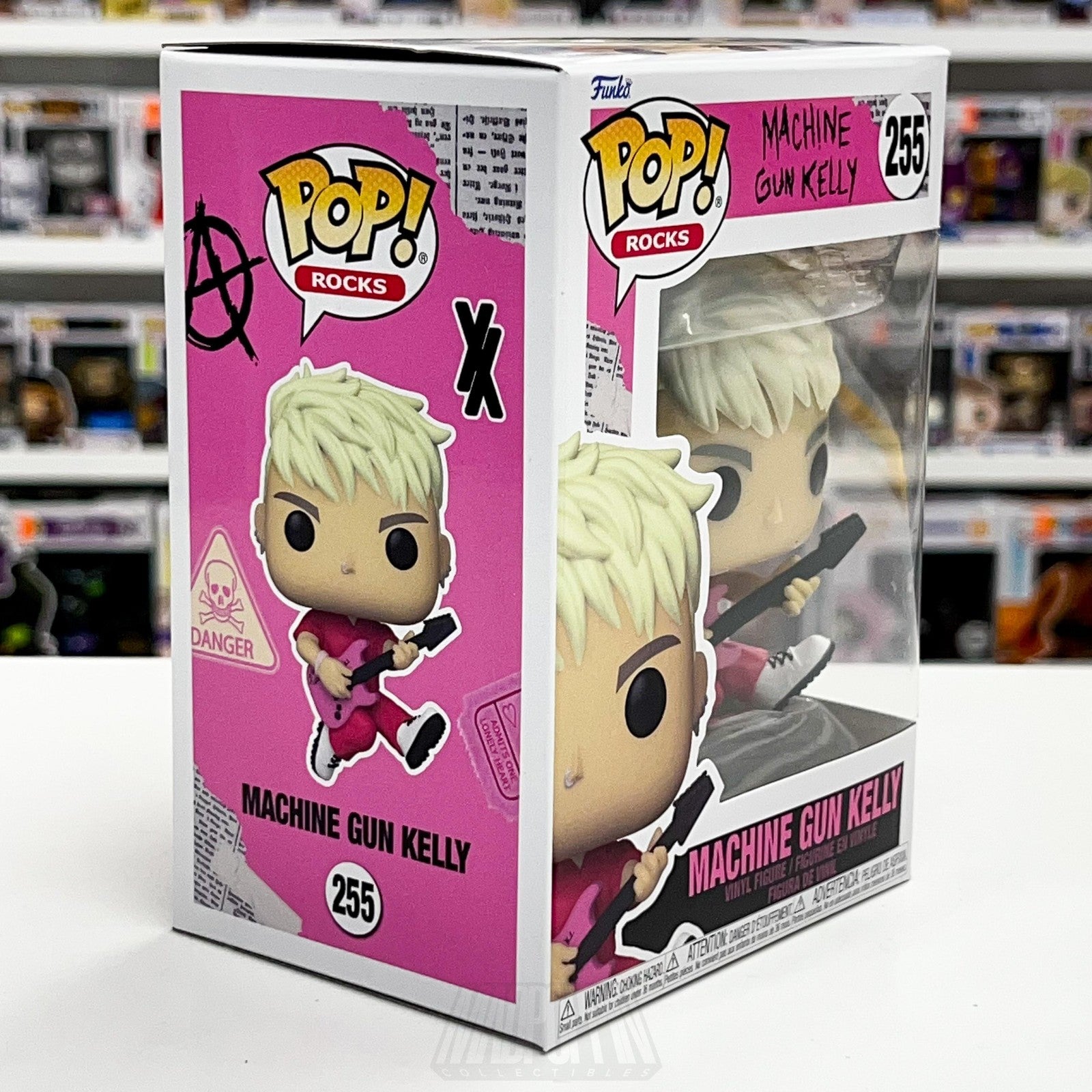 Funko Pop Rocks Machine Gun Kelly 255 MGK Vinyl Figure Hip Hop Rap Punk Alt NIB5