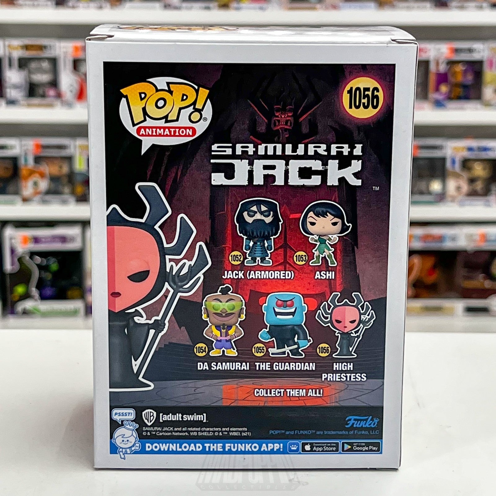 Funko Pop Animation Samurai Jack High Priestess 1056 Figure Cartoon Network3