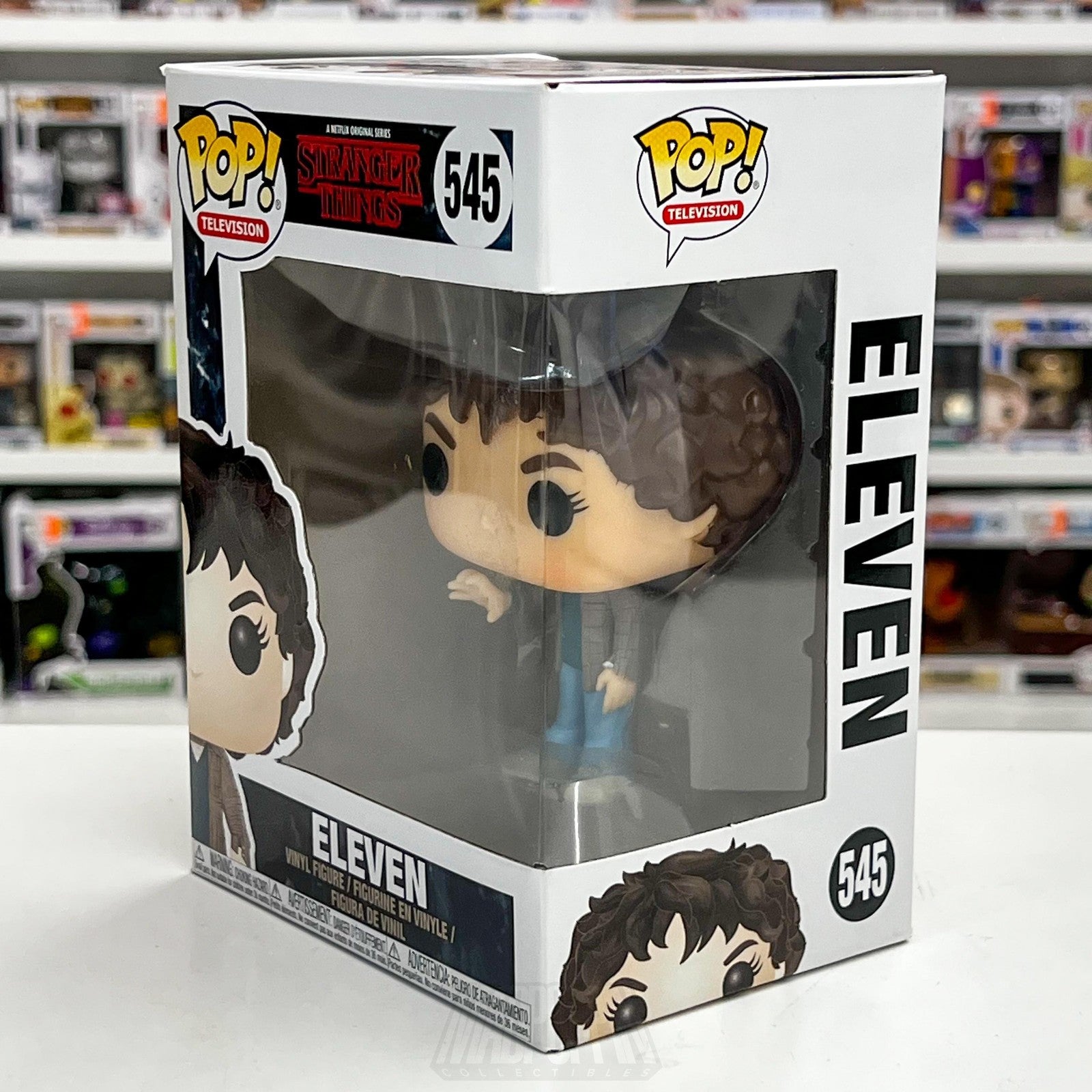 Funko Pop Television Stranger Things Eleven 545 Vinyl Figure TV Horror Sci-Fi TV1