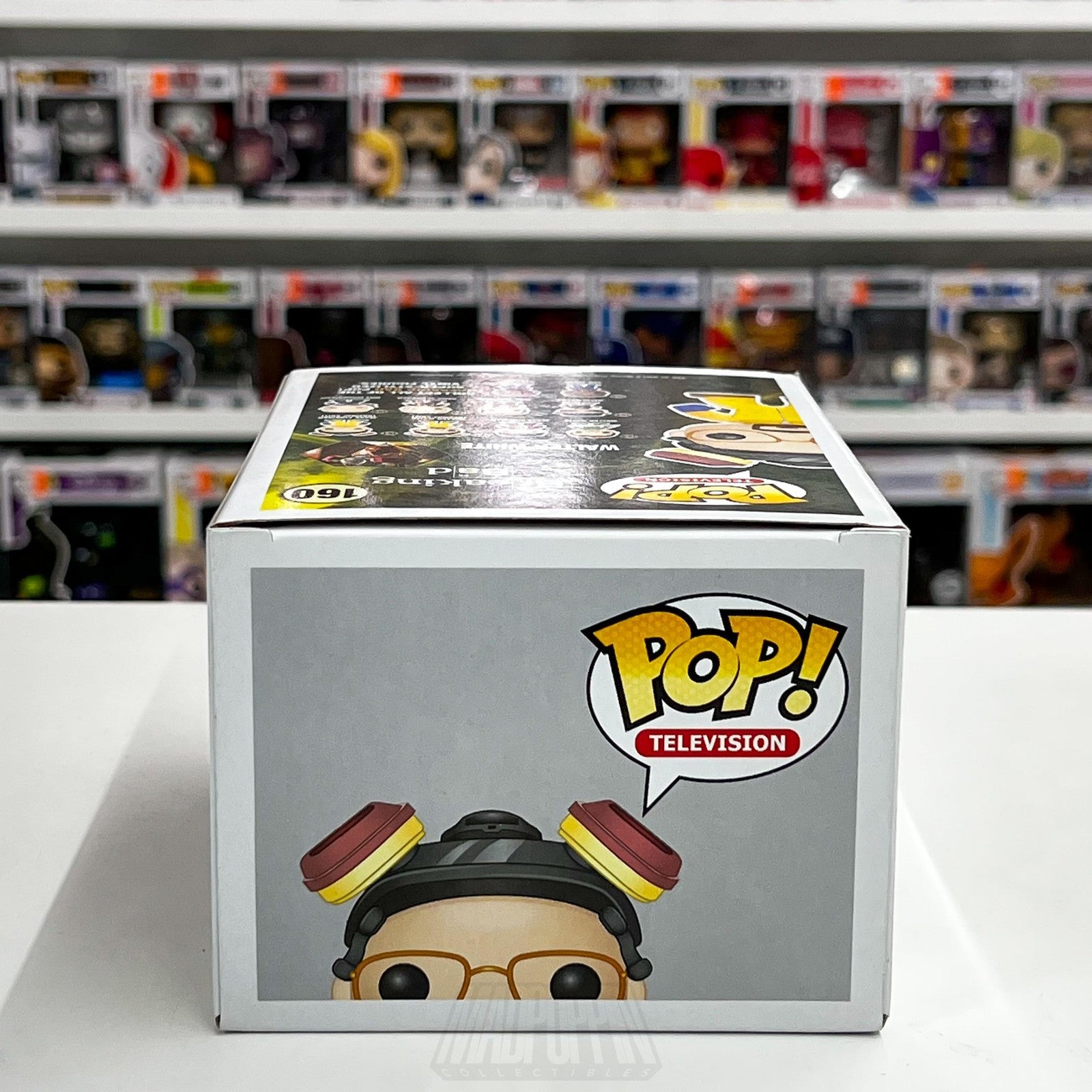 Funko Pop Television Breaking Bad Walter White Hazmat Suit 160 Vinyl Figure AMC6