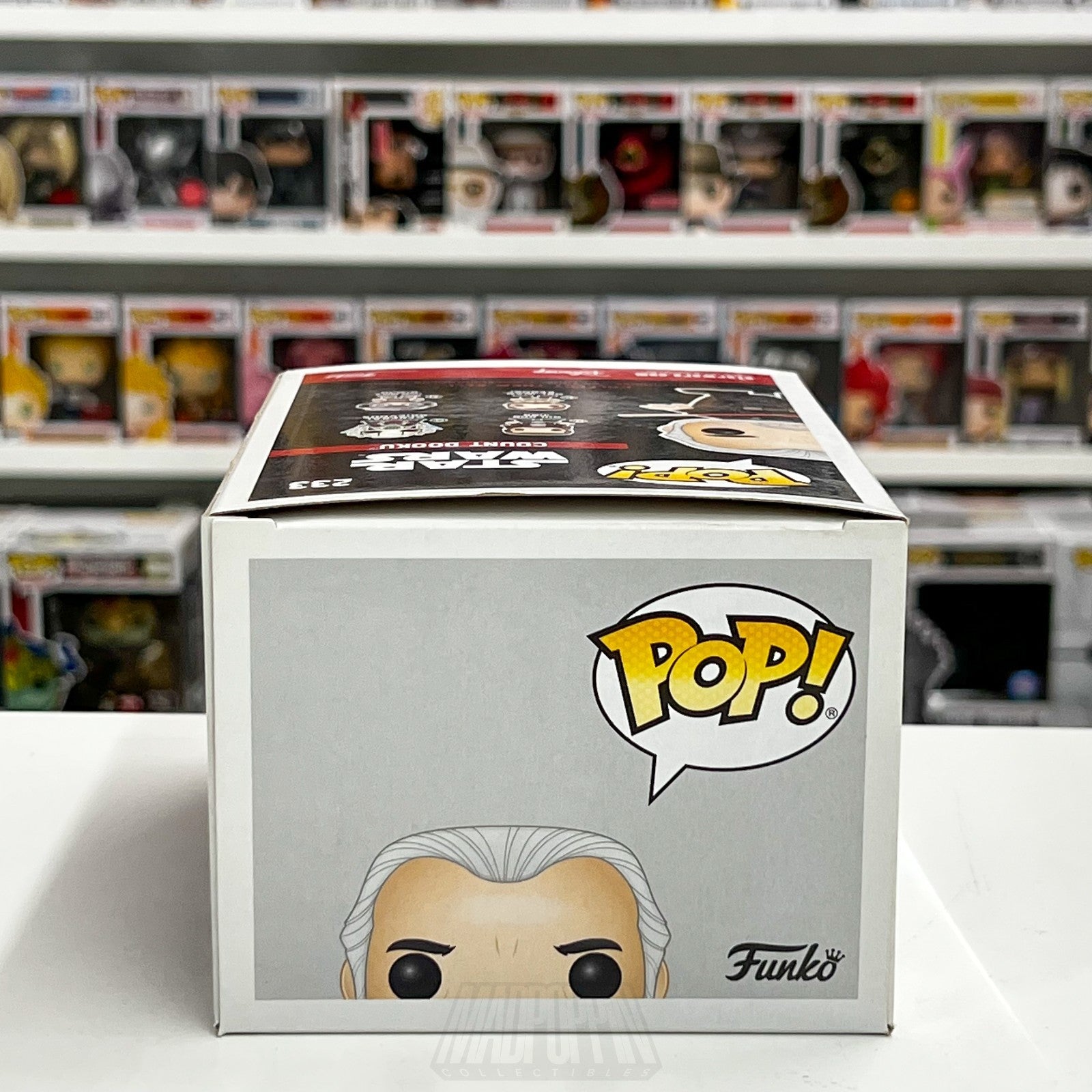 Funko Pop Star Wars Count Dooku Smugglers Bounty 233 Jedi Sith Lord Vinyl Figure6