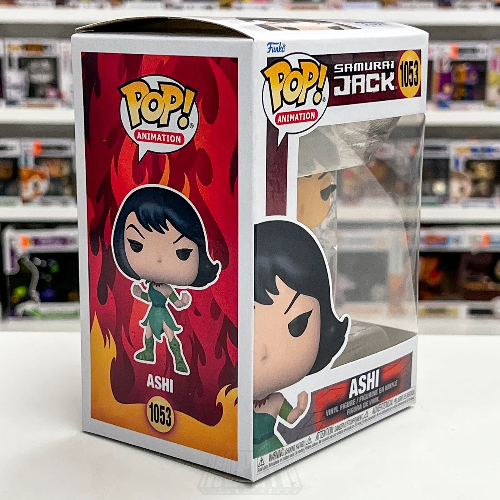 Funko Pop Animation Samurai Jack Ashi 1053 Figure Cartoon Network Adult Swim5