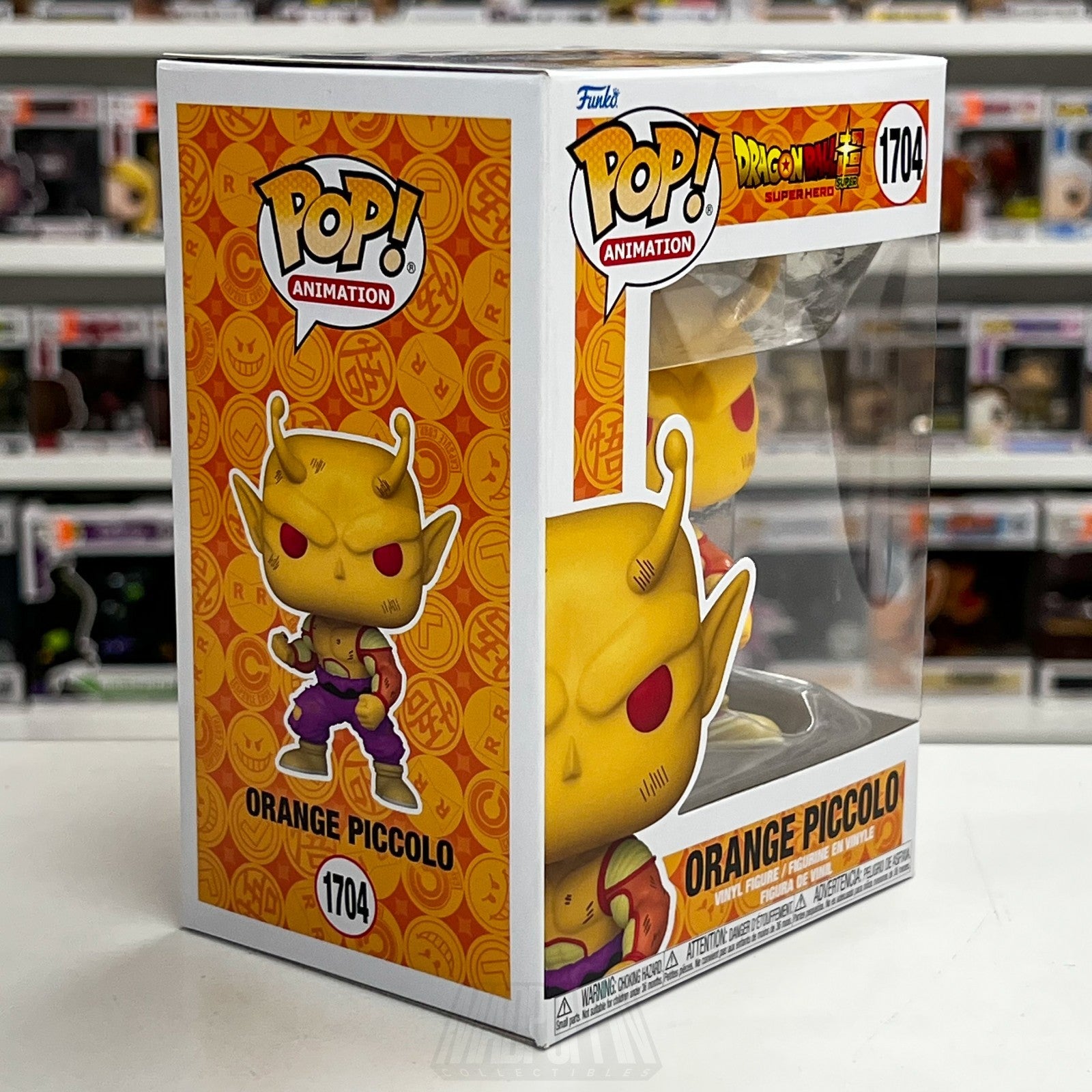 Funko Pop Anime Dragon Ball Super Hero Orange Piccolo 1704 Manga Vinyl Figure5
